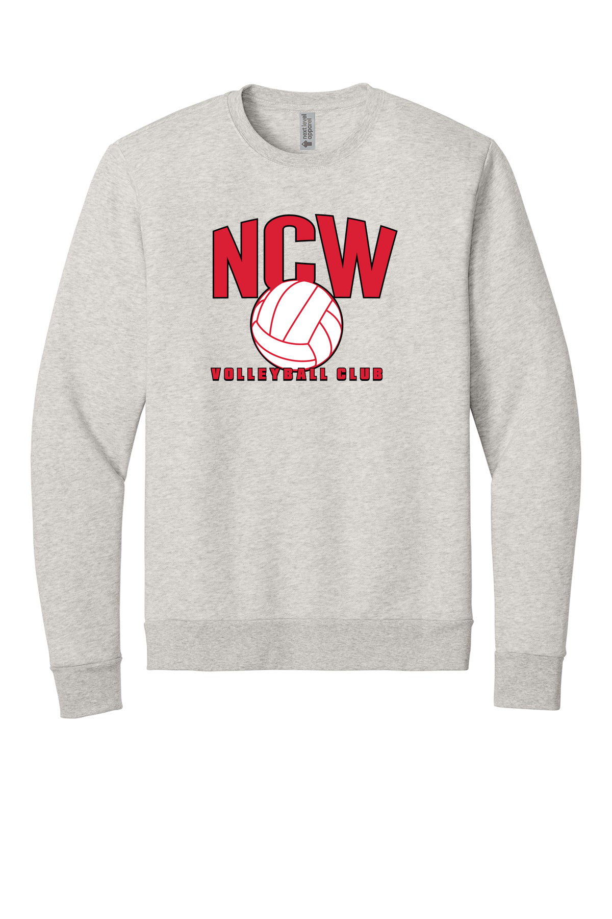Next Level Adult Malibu Crewneck Sweatshirt