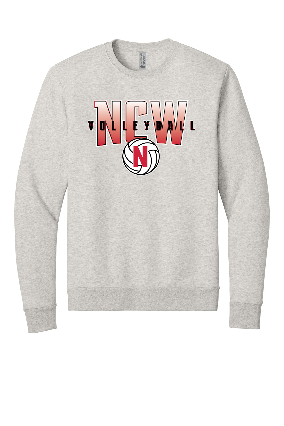 Next Level Adult Malibu Crewneck Sweatshirt