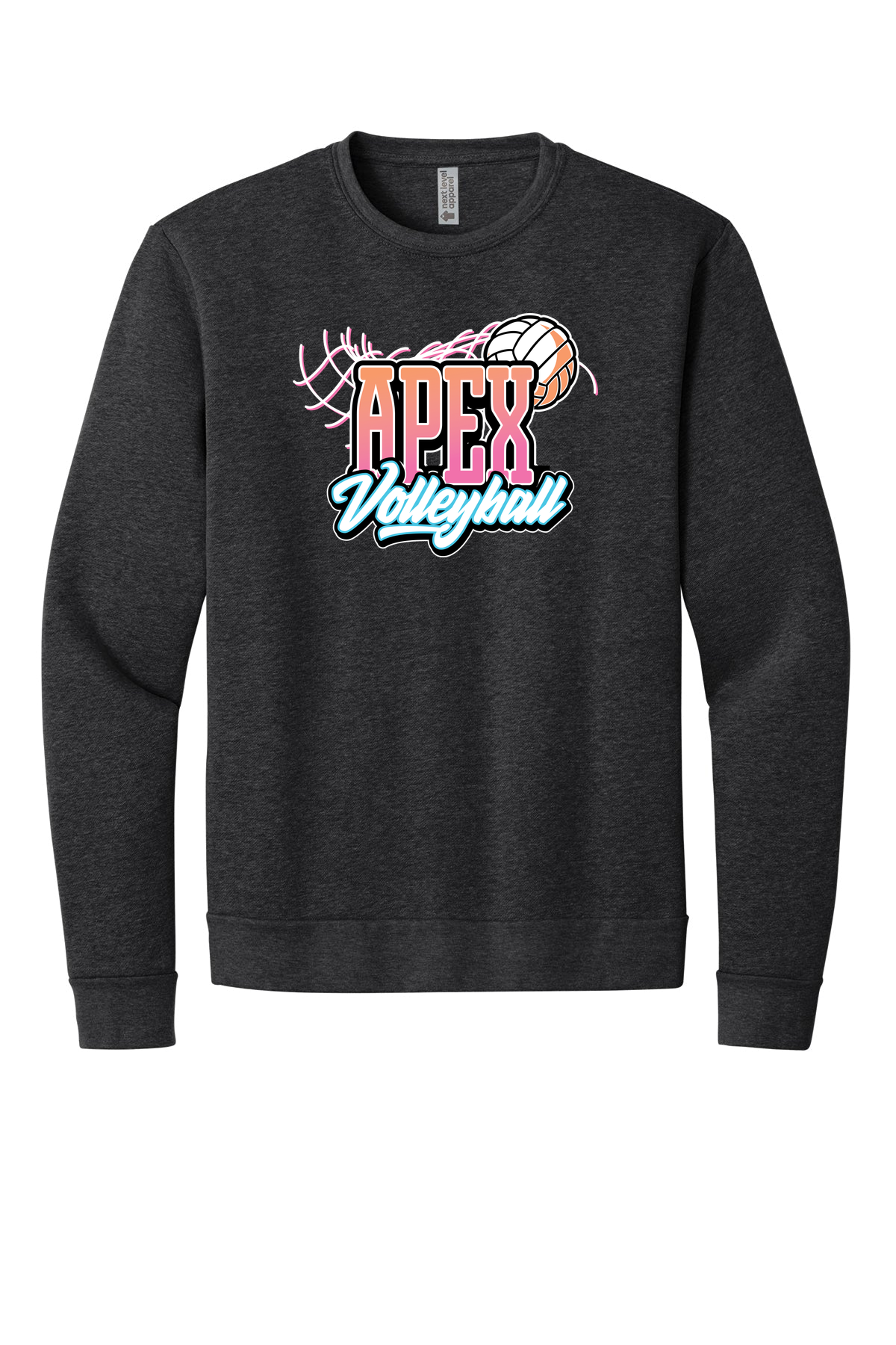 Next Level Adult Malibu Crewneck Sweatshirt