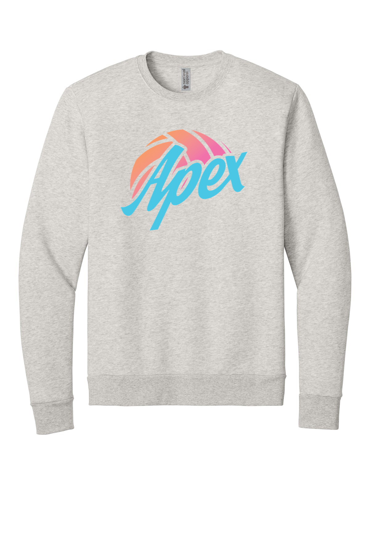 Next Level Adult Malibu Crewneck Sweatshirt