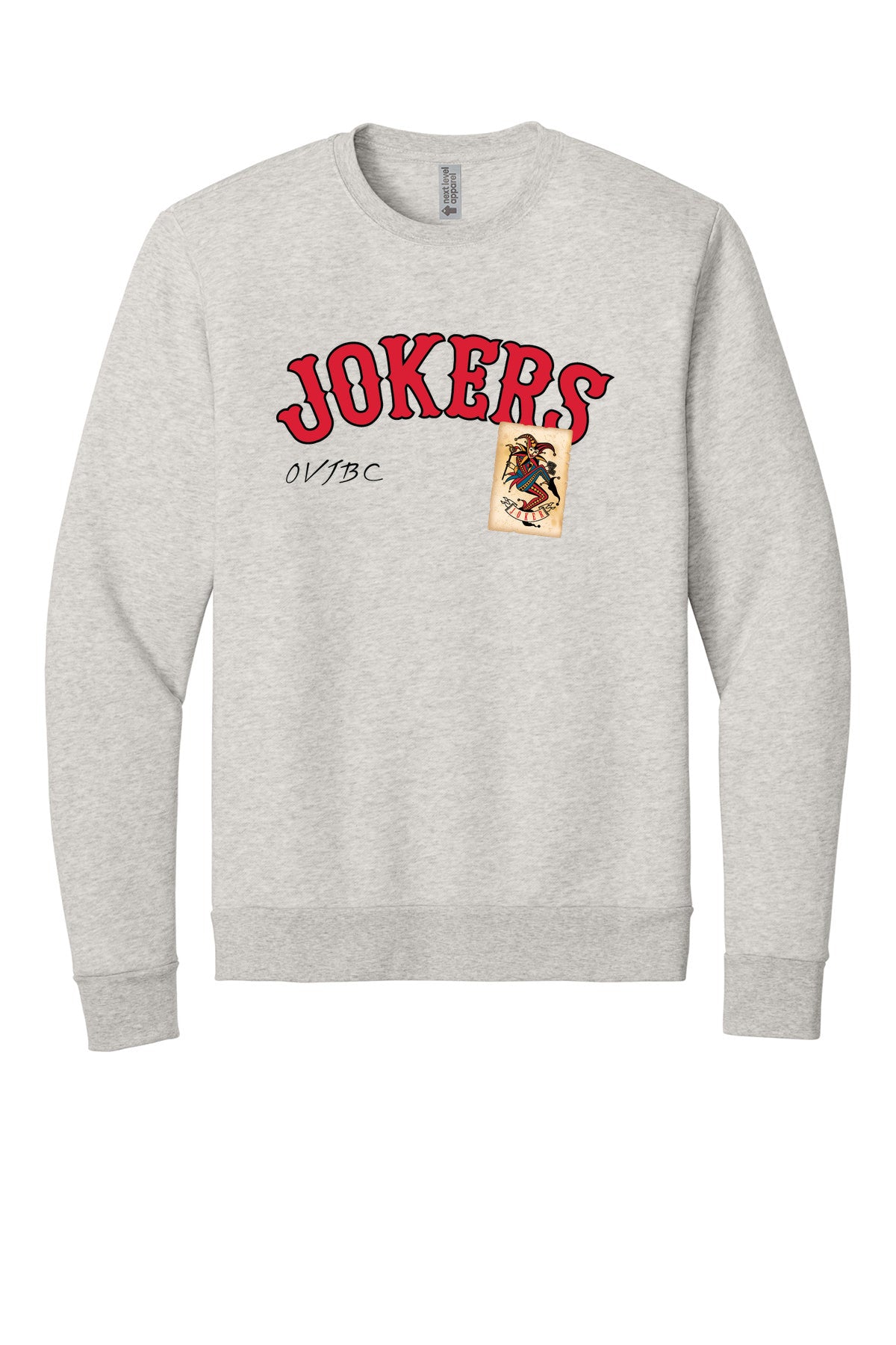 Next Level Adult Malibu Crewneck Sweatshirt