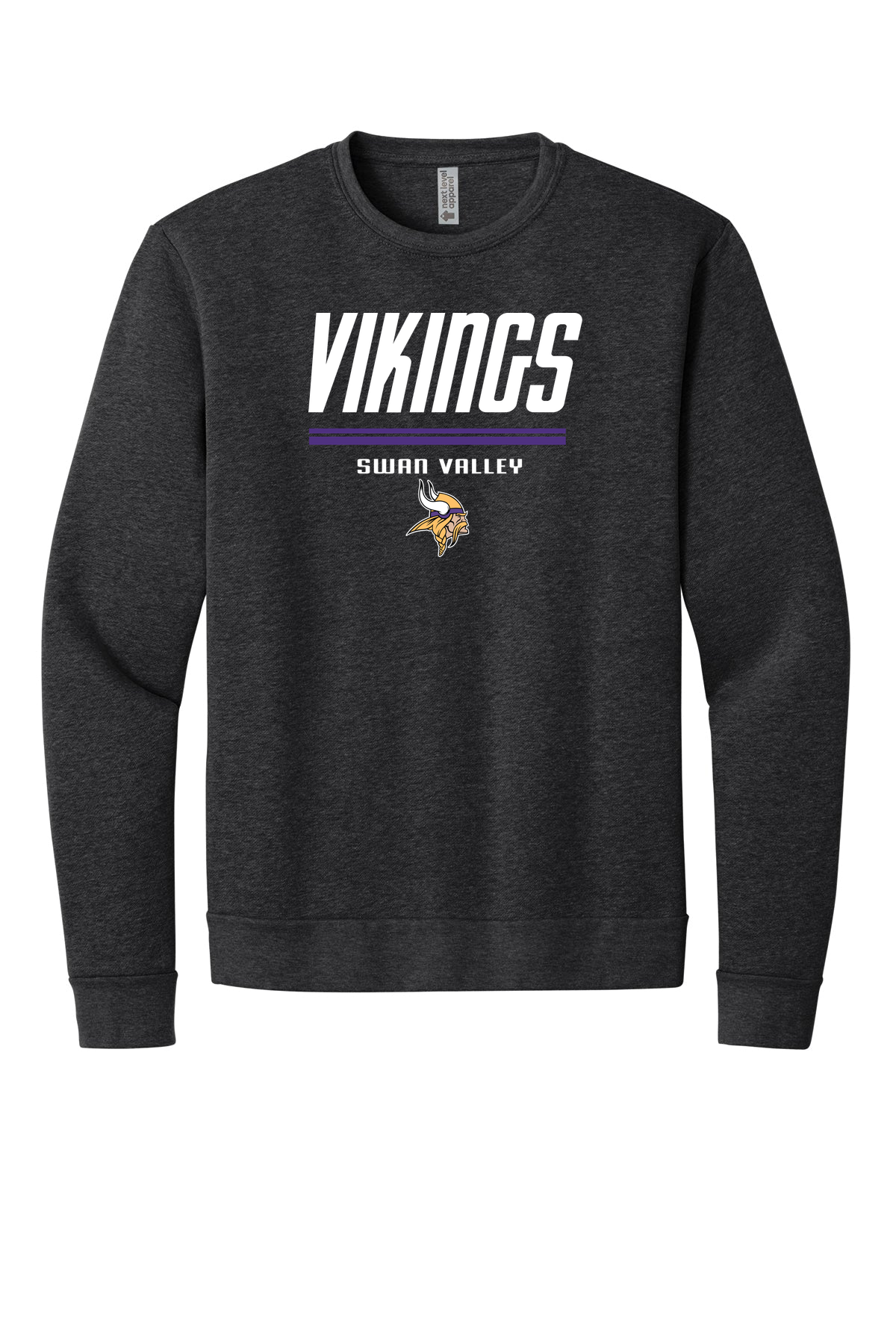 Next Level Adult Malibu Crewneck Sweatshirt