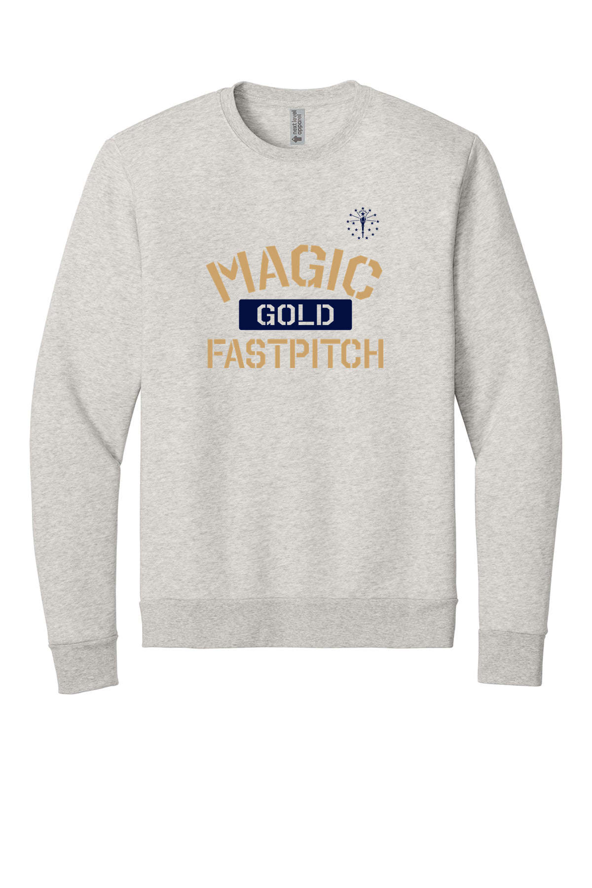 Next Level Adult Malibu Crewneck Sweatshirt