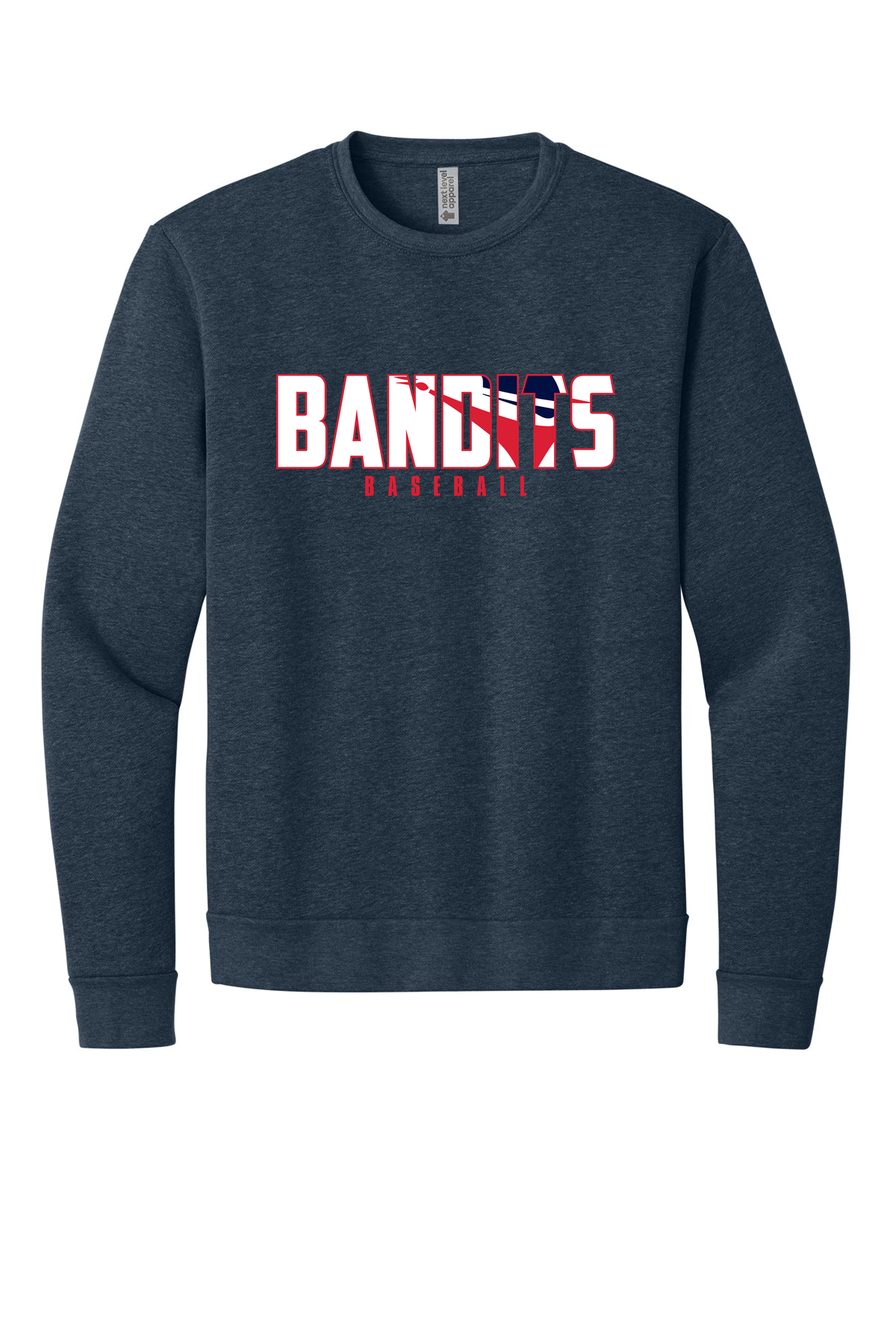 Next Level Adult Malibu Crewneck Sweatshirt