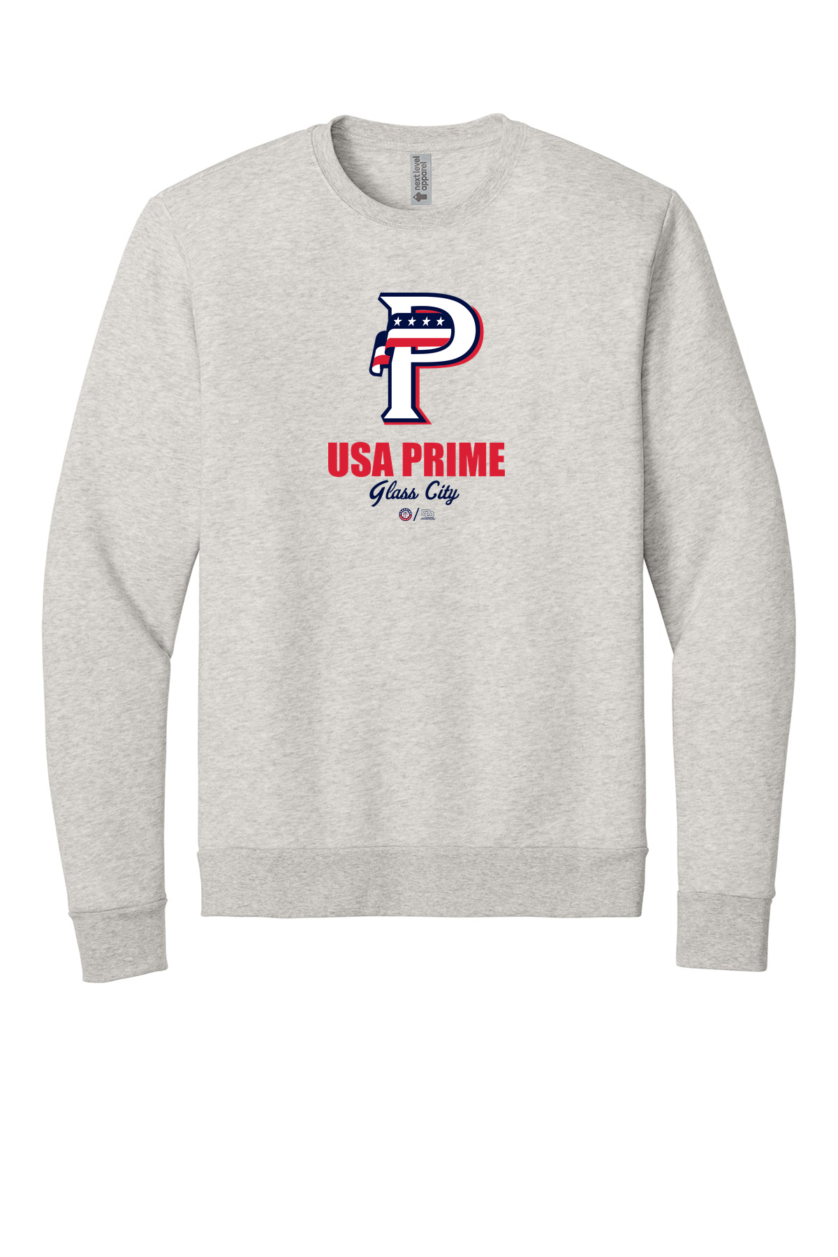 Next Level Adult Malibu Crewneck Sweatshirt