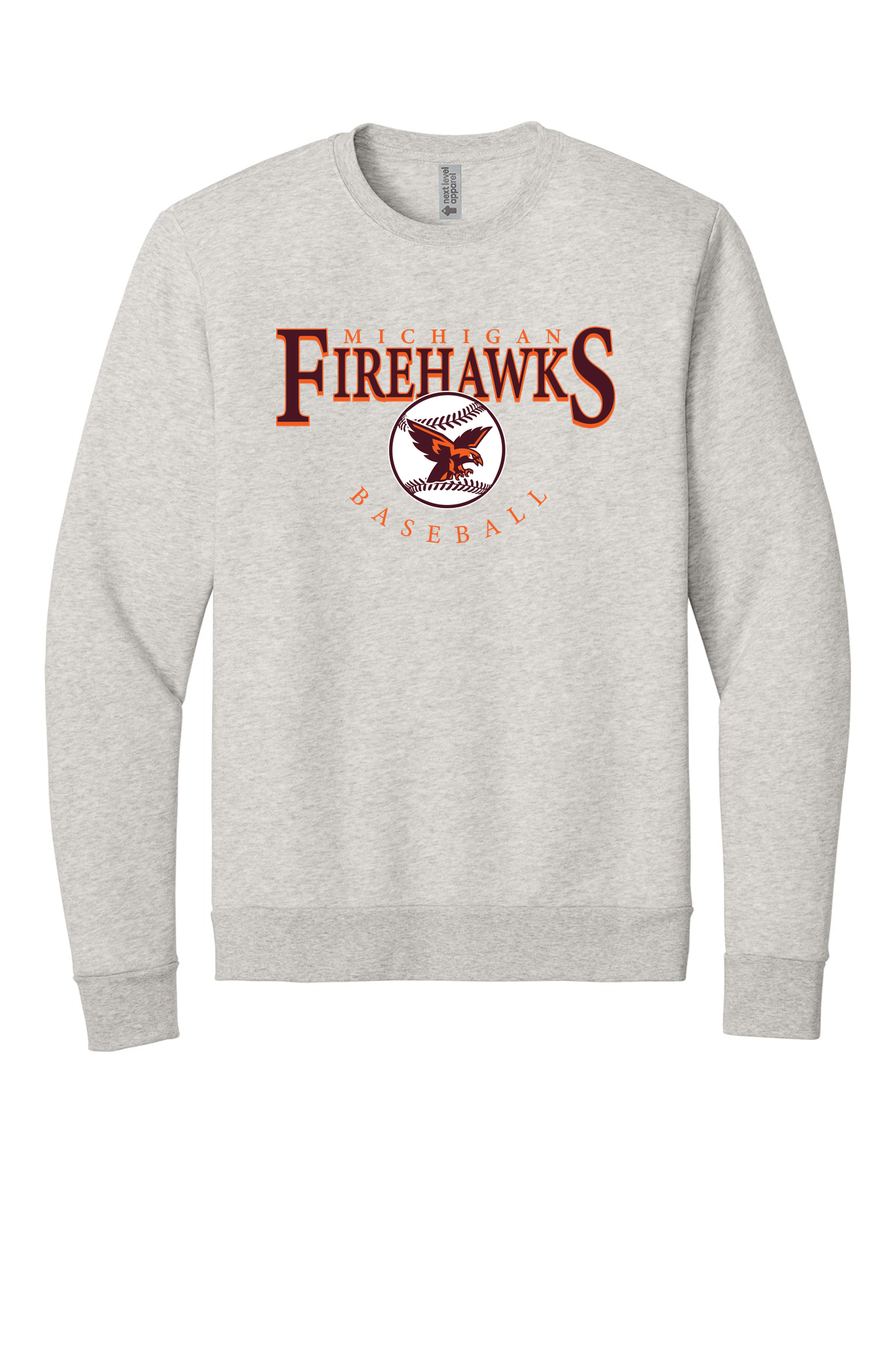 Next Level Adult Malibu Crewneck Sweatshirt