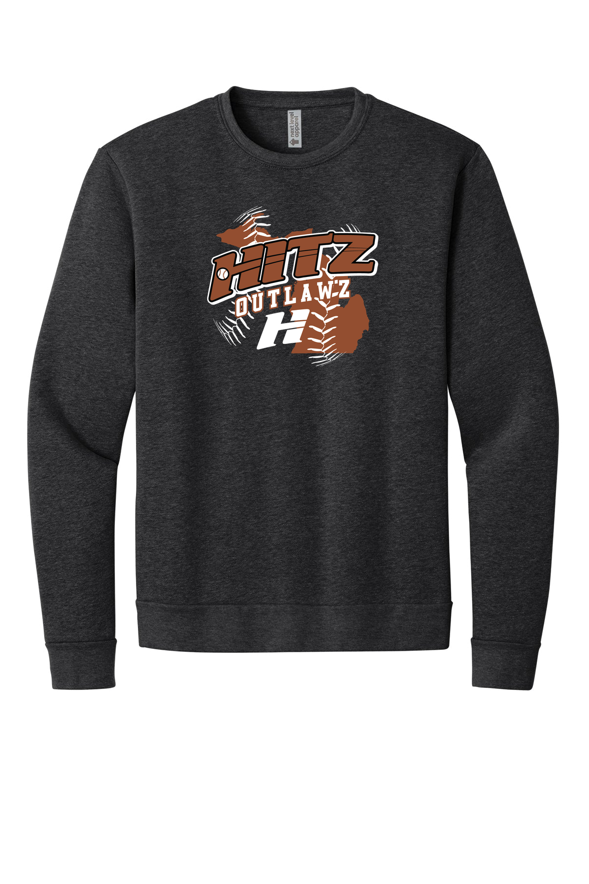 Next Level Adult Malibu Crewneck Sweatshirt