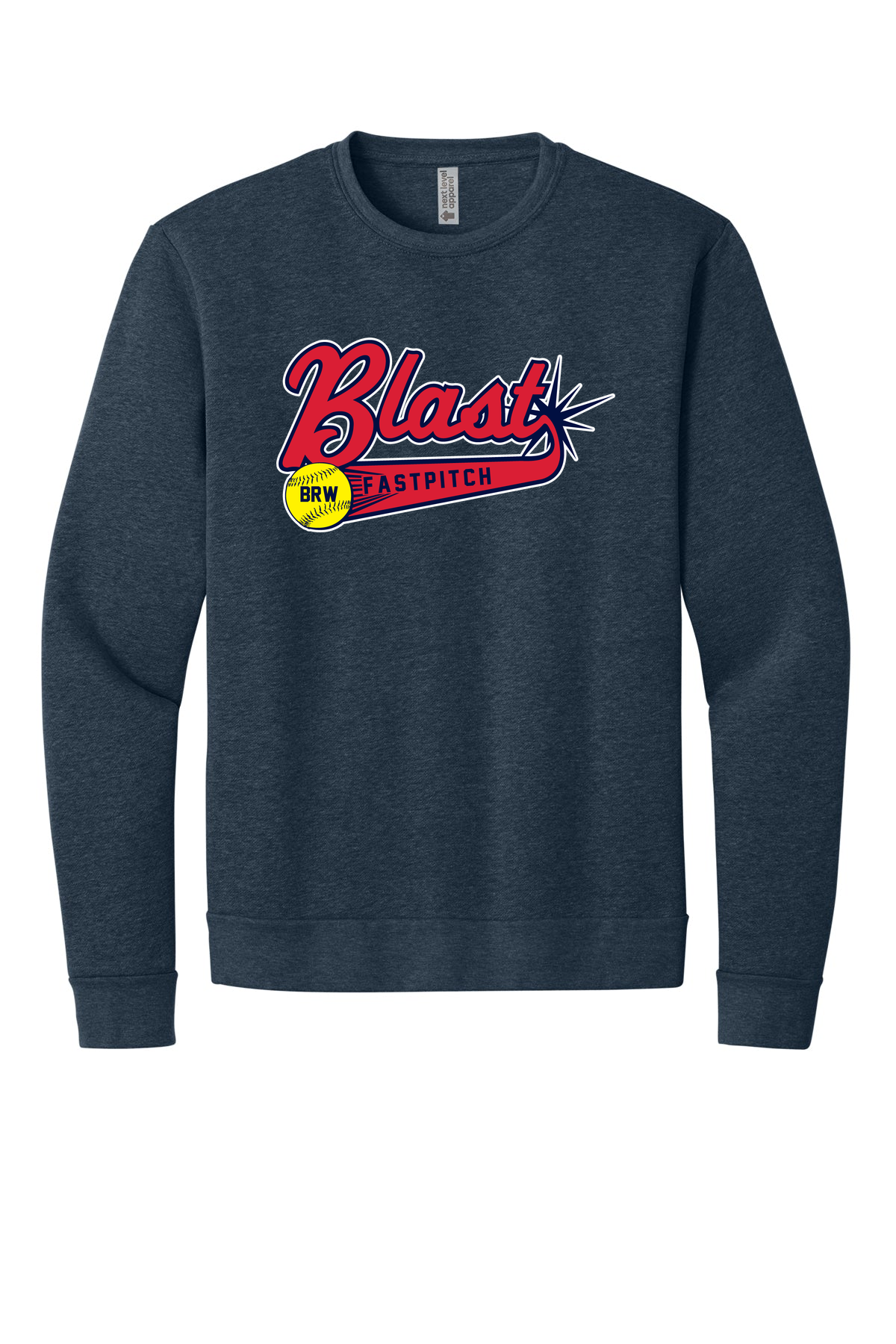 Next Level Adult Malibu Crewneck Sweatshirt