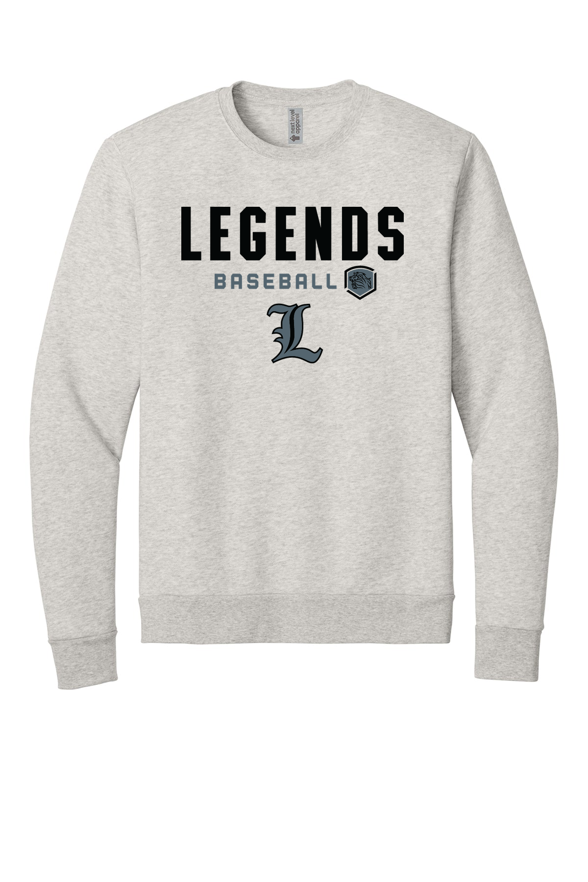 Next Level Adult Malibu Crewneck Sweatshirt