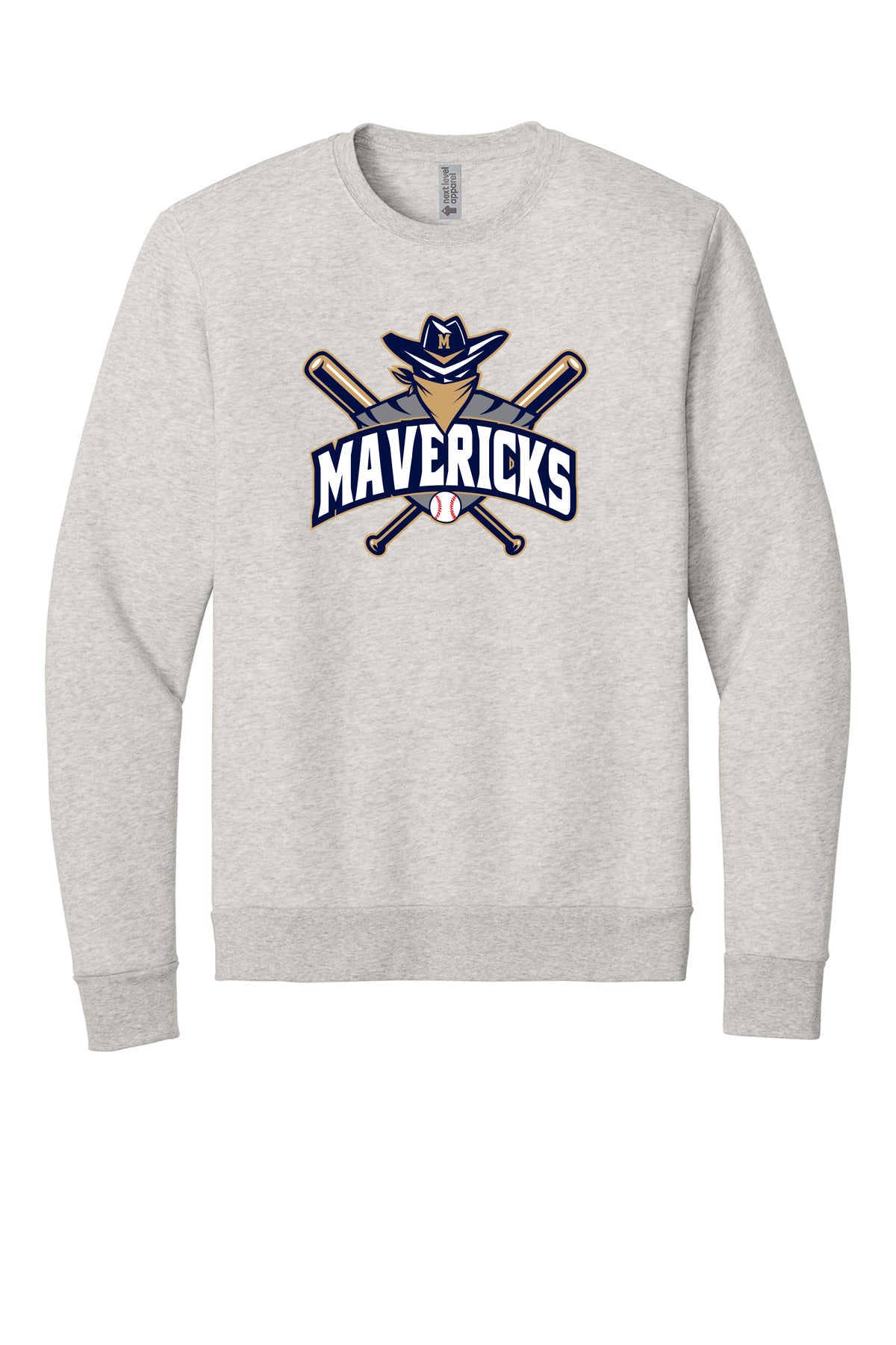 Next Level Adult Malibu Crewneck Sweatshirt