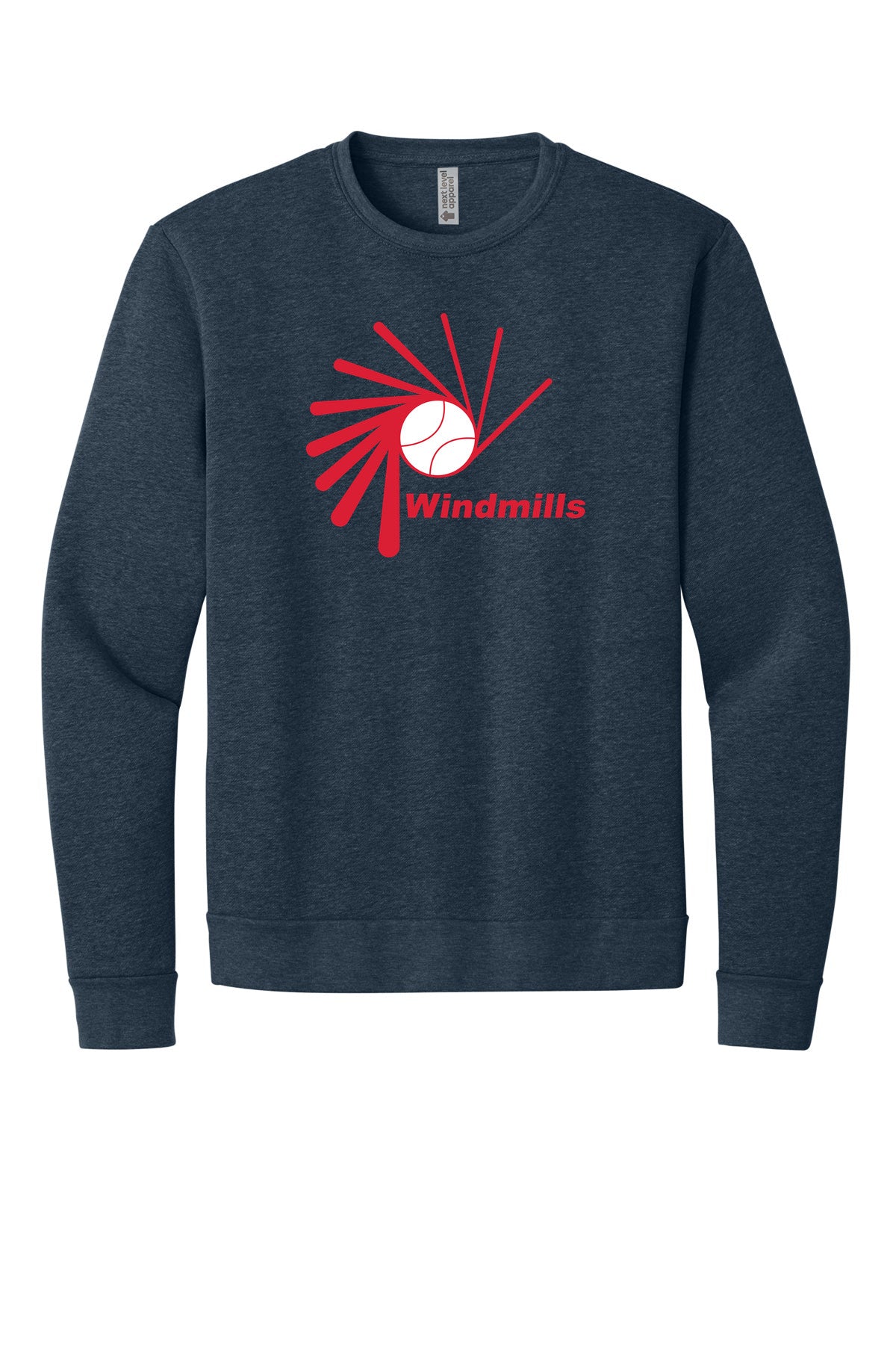 Next Level Adult Malibu Crewneck Sweatshirt