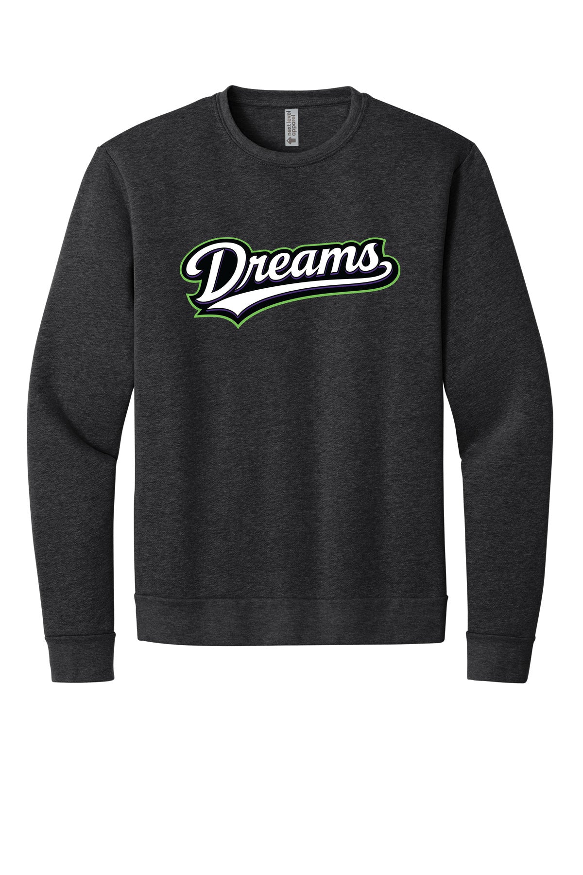 Next Level Adult Malibu Crewneck Sweatshirt