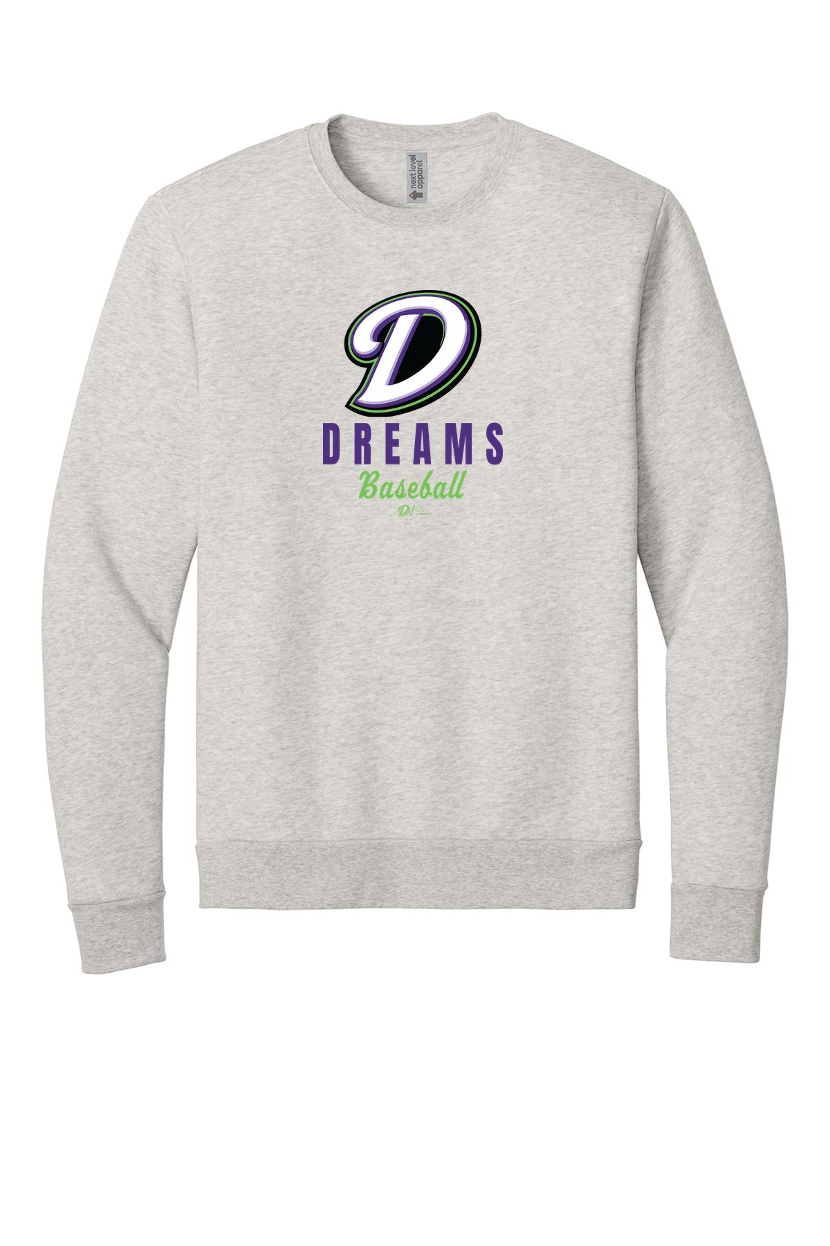 Next Level Adult Malibu Crewneck Sweatshirt