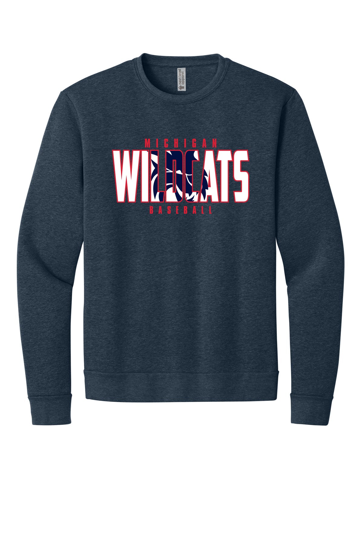 Next Level Adult Malibu Crewneck Sweatshirt