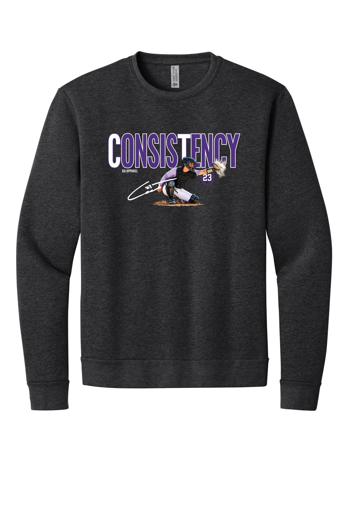 Next Level Adult Malibu Crewneck Sweatshirt