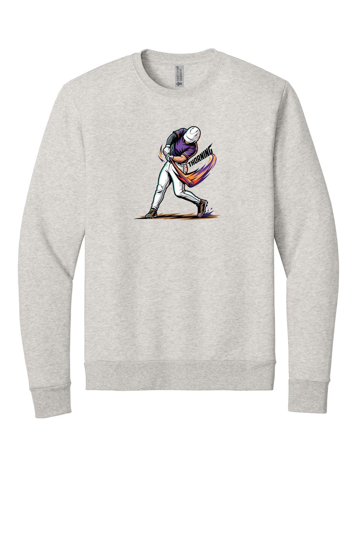 Next Level Adult Malibu Crewneck Sweatshirt