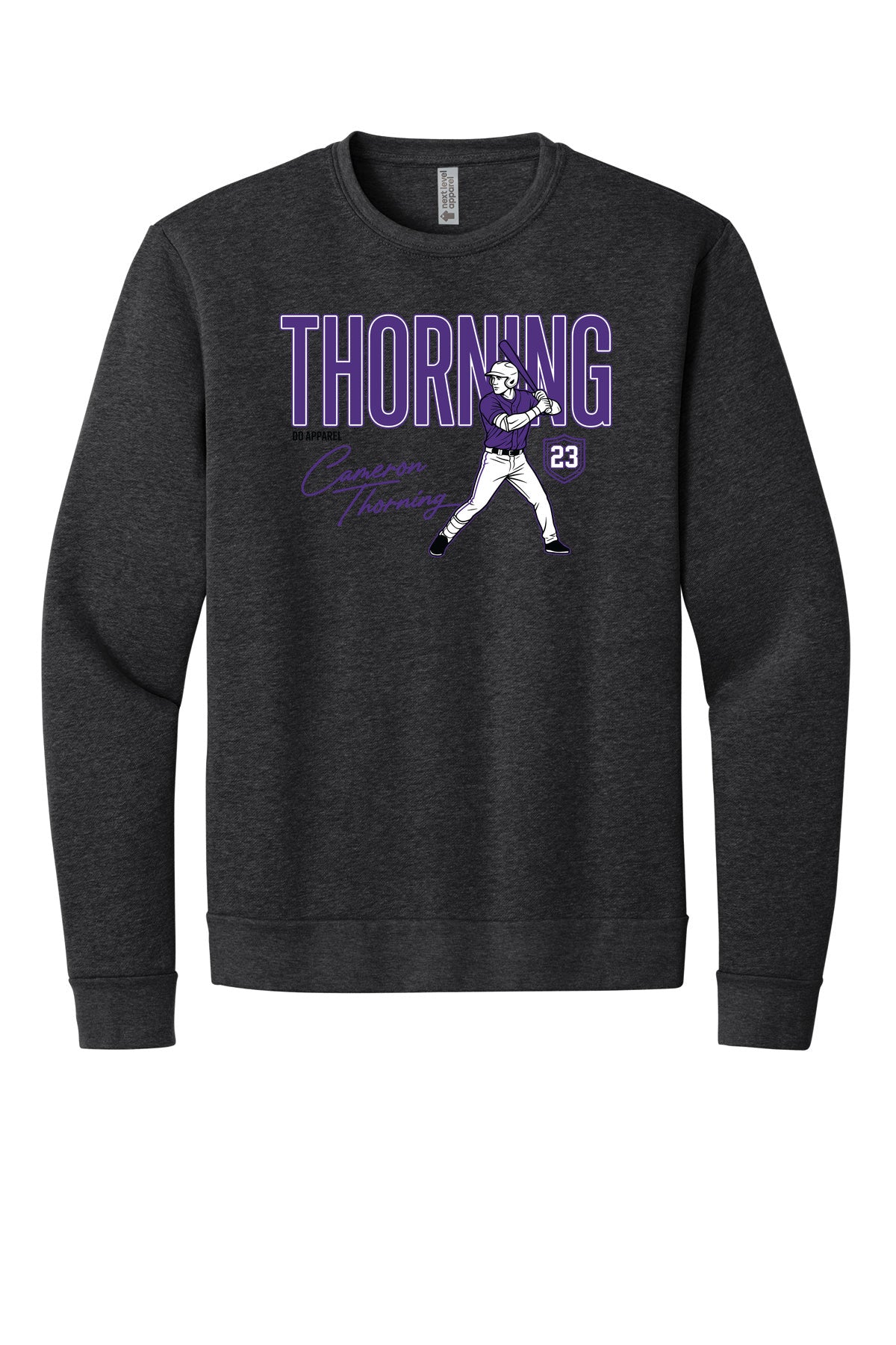 Next Level Adult Malibu Crewneck Sweatshirt