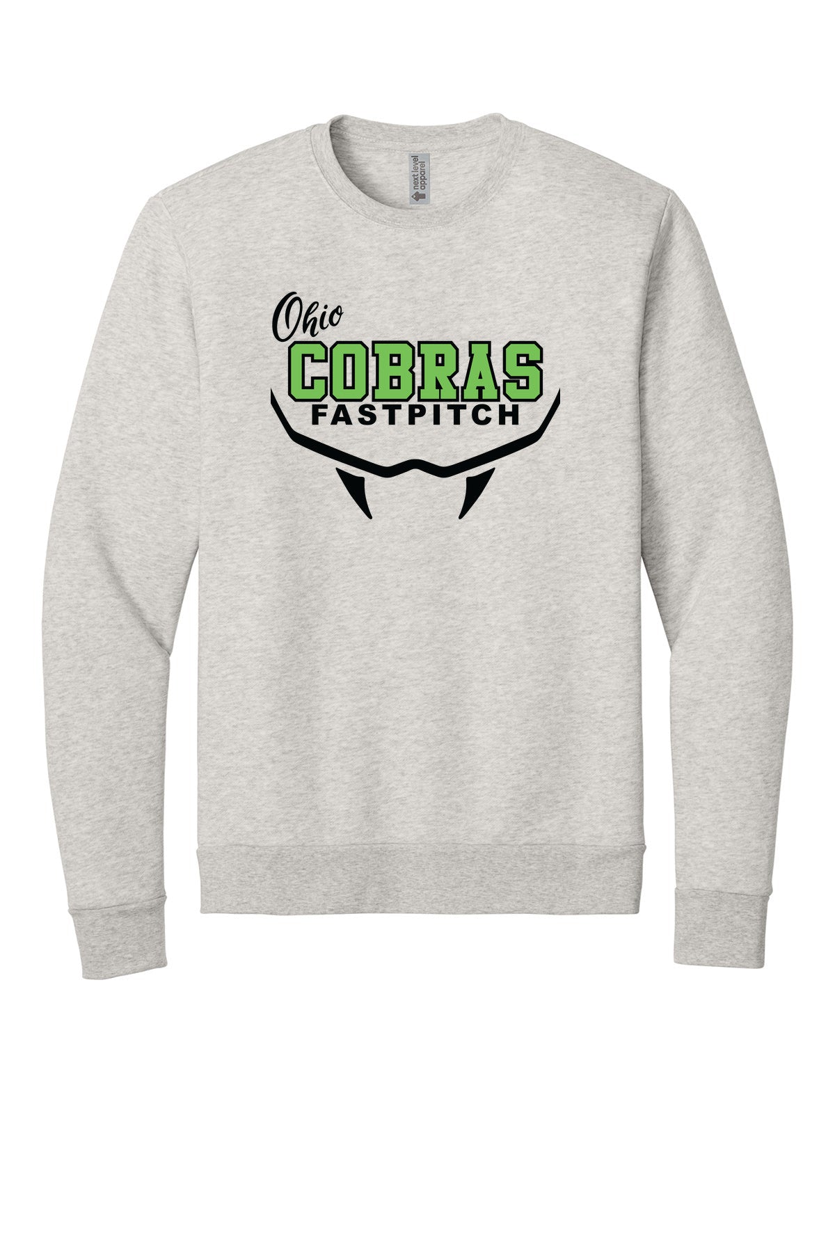 Next Level Adult Malibu Crewneck Sweatshirt