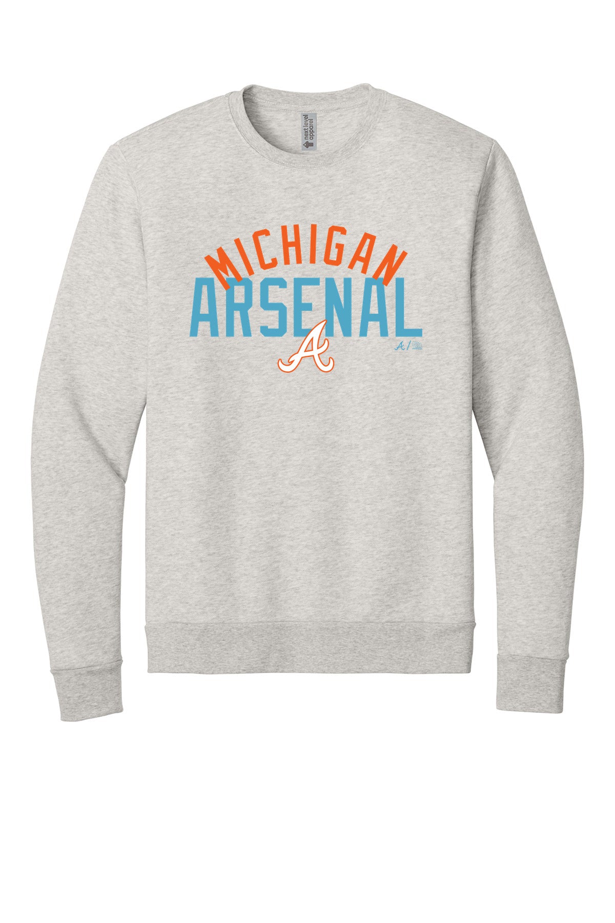 Next Level Adult Malibu Crewneck Sweatshirt