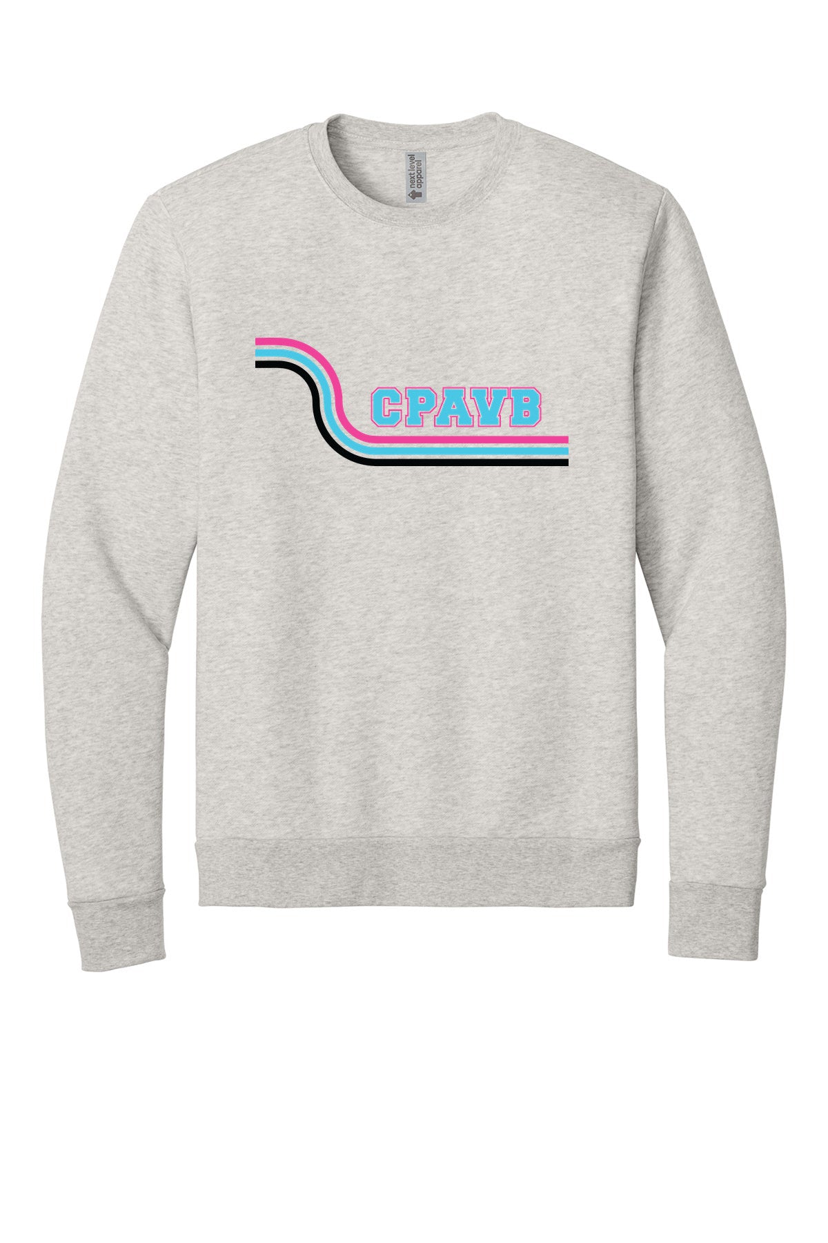 Next Level Adult Malibu Crewneck Sweatshirt