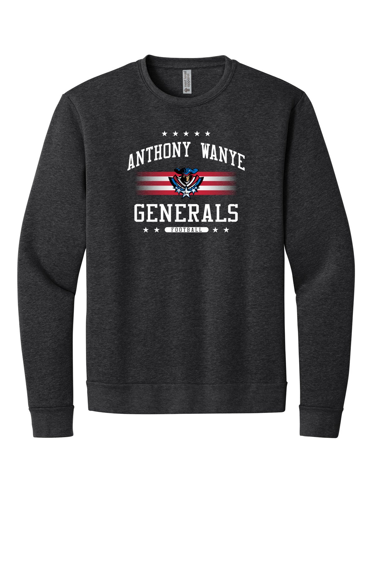 Next Level Adult Malibu Crewneck Sweatshirt