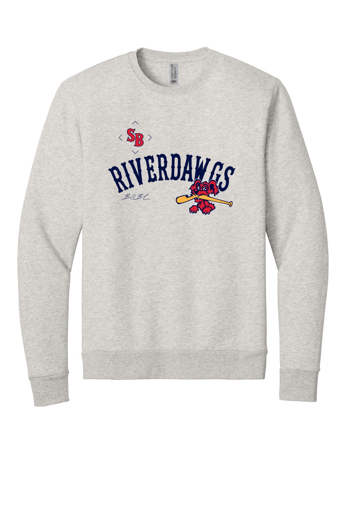 Next Level Adult Malibu Crewneck Sweatshirt