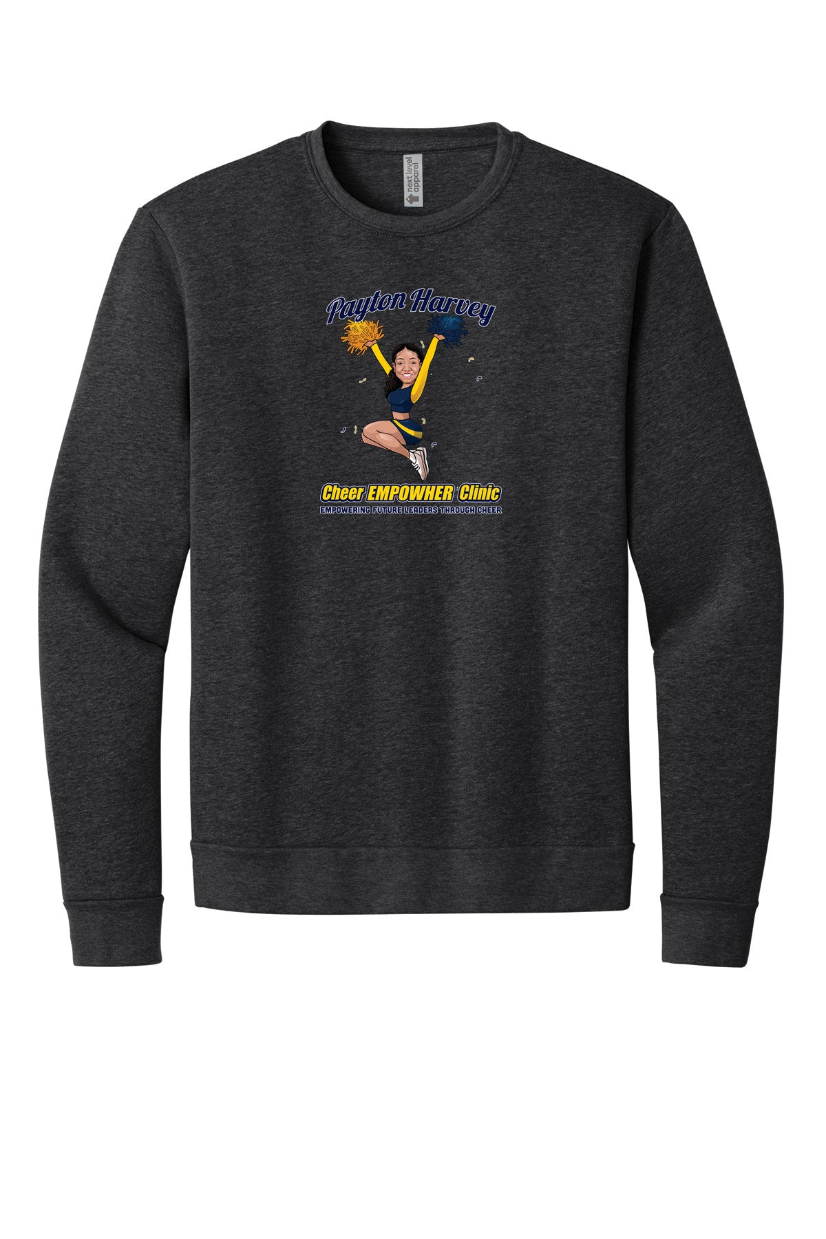 Next Level Adult Malibu Crewneck Sweatshirt