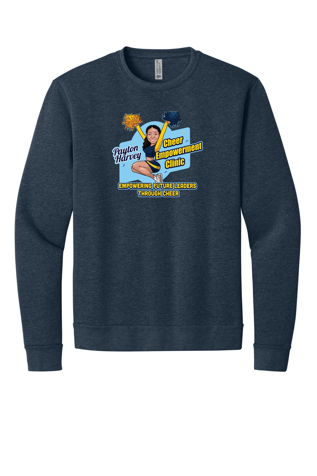 Next Level Adult Malibu Crewneck Sweatshirt