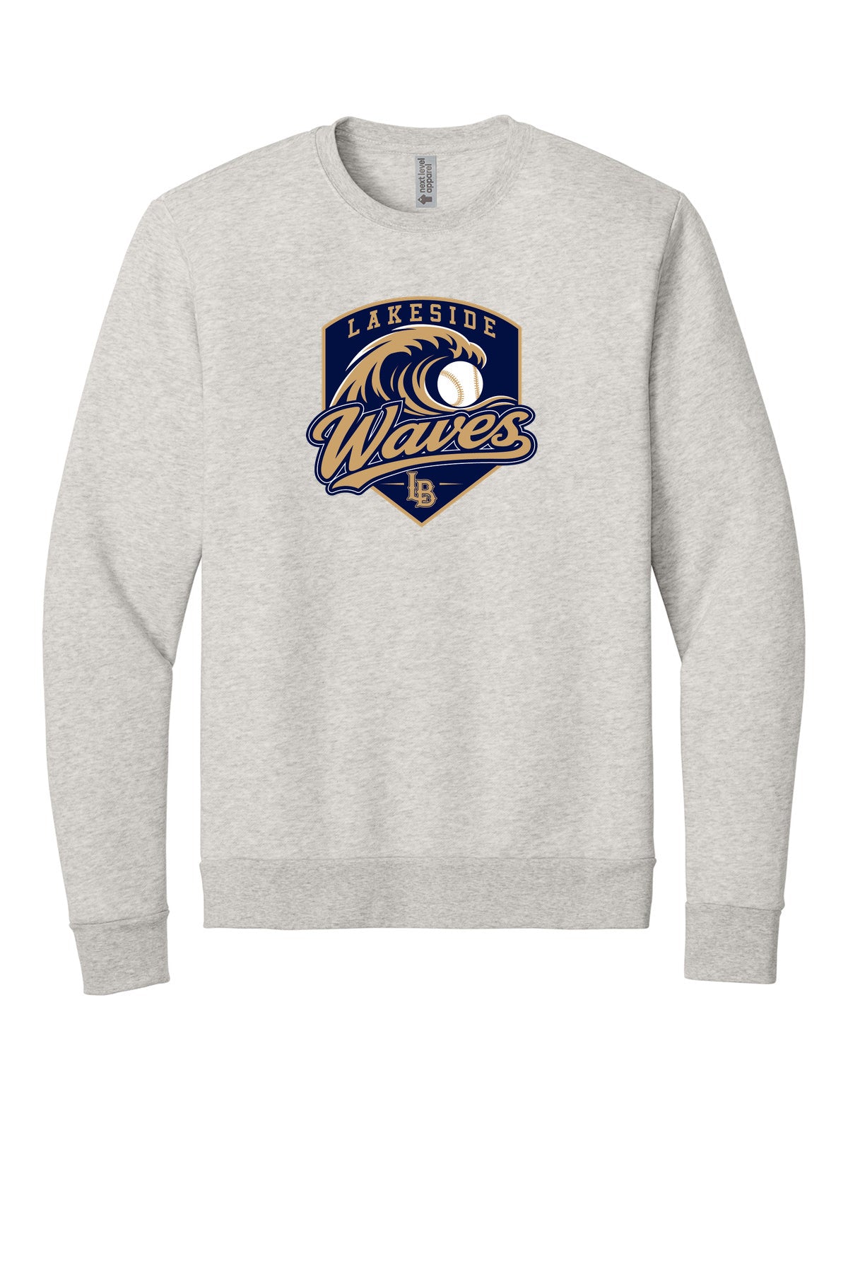 Next Level Adult Malibu Crewneck Sweatshirt