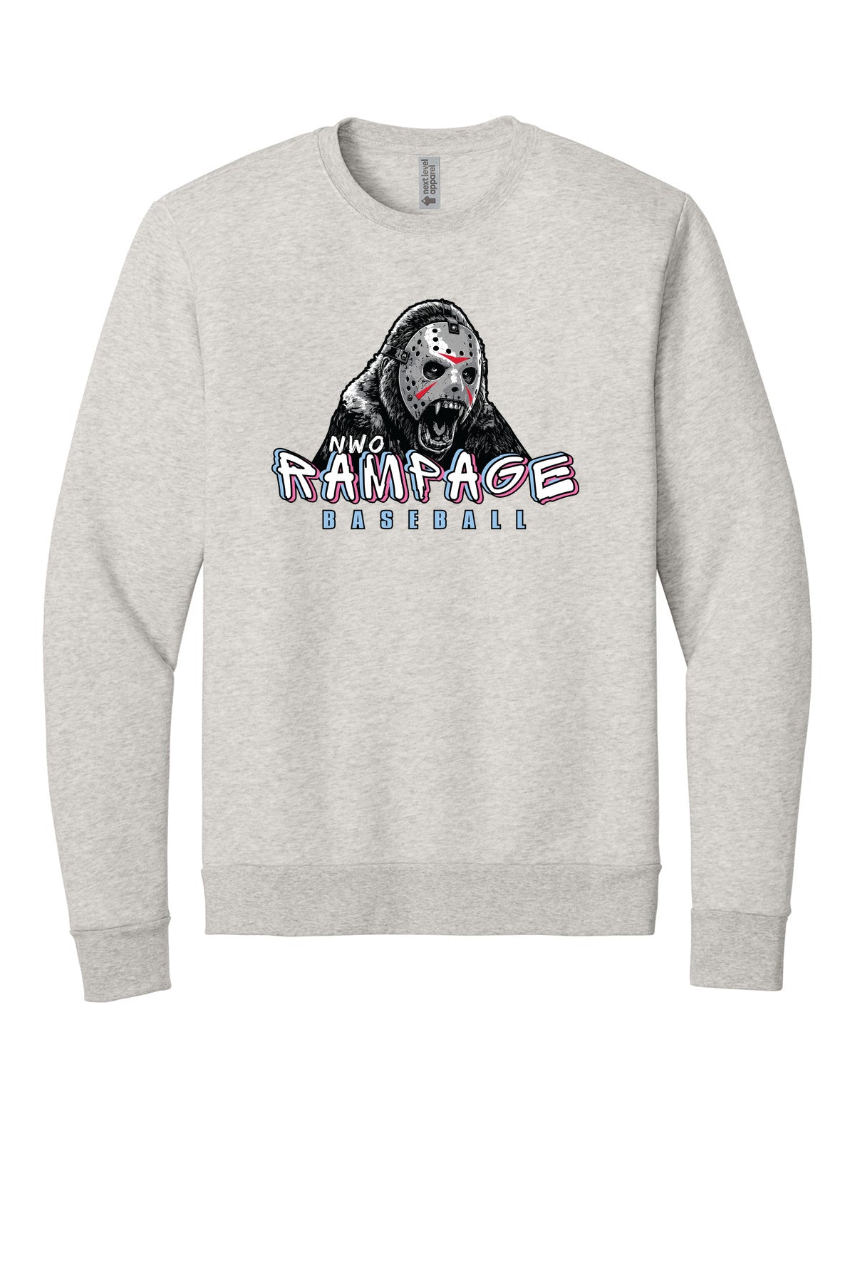 Next Level Adult Malibu Crewneck Sweatshirt