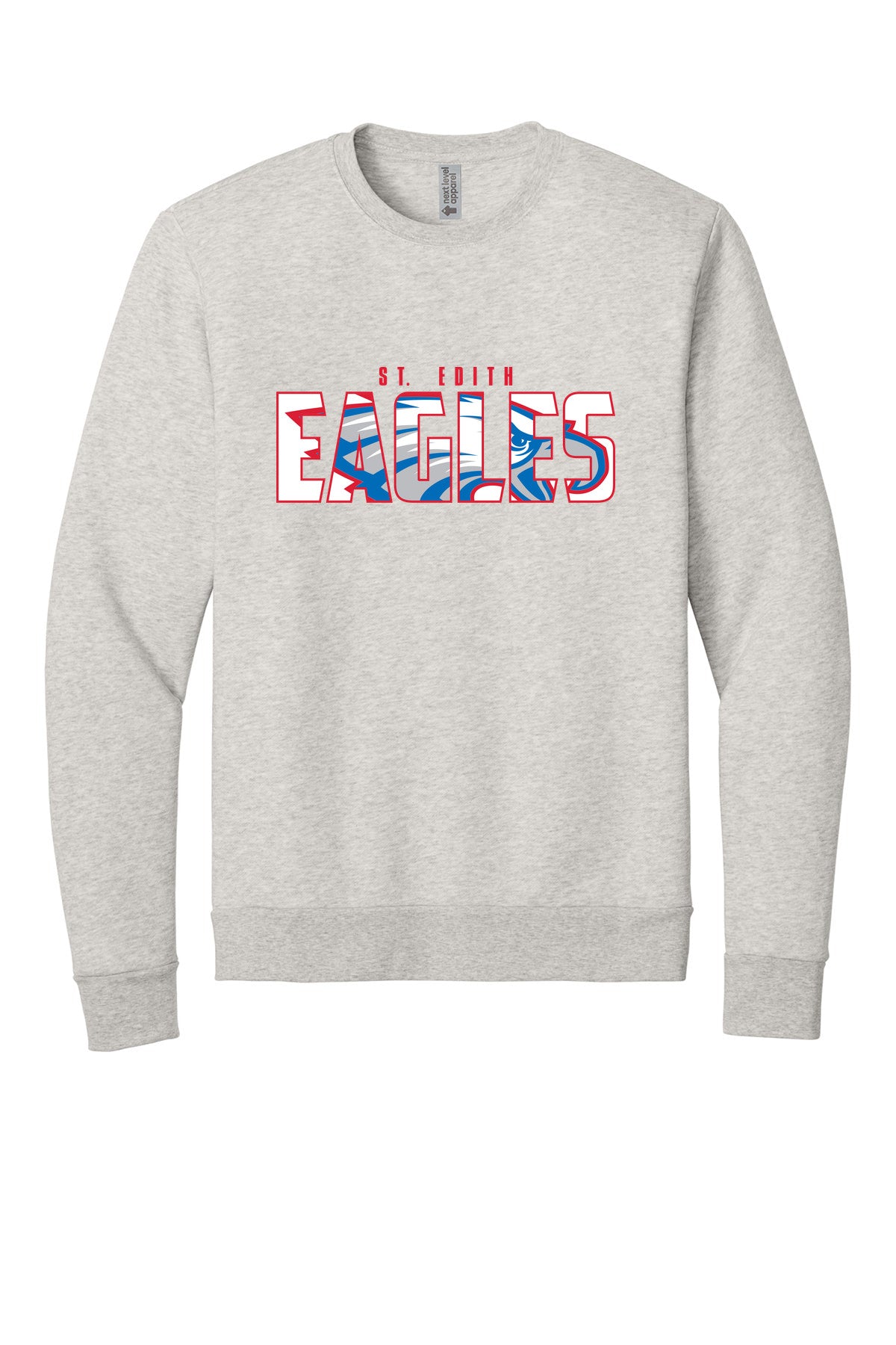 Next Level Adult Malibu Crewneck Sweatshirt