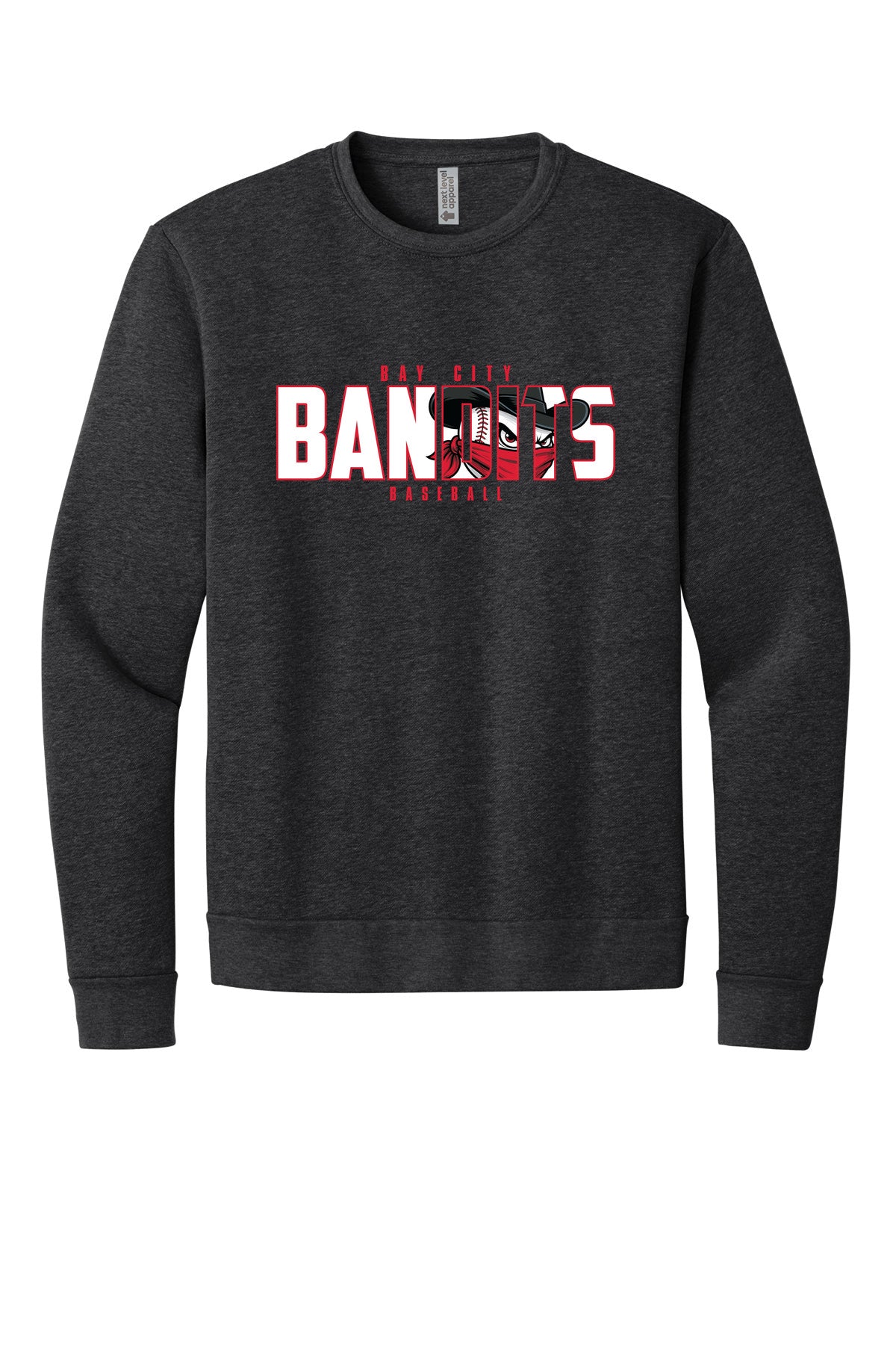 Next Level Adult Malibu Crewneck Sweatshirt