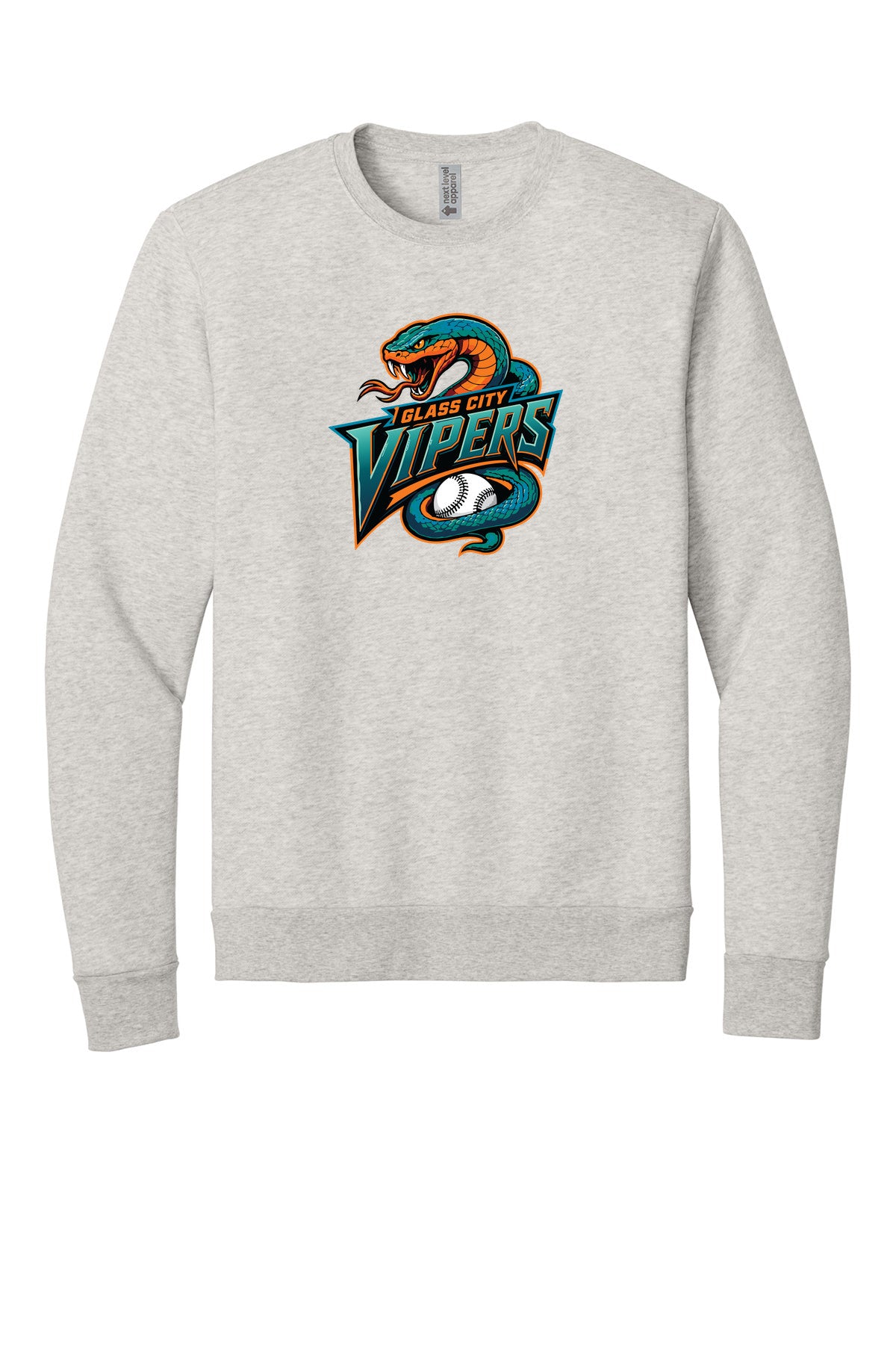 Next Level Adult Malibu Crewneck Sweatshirt