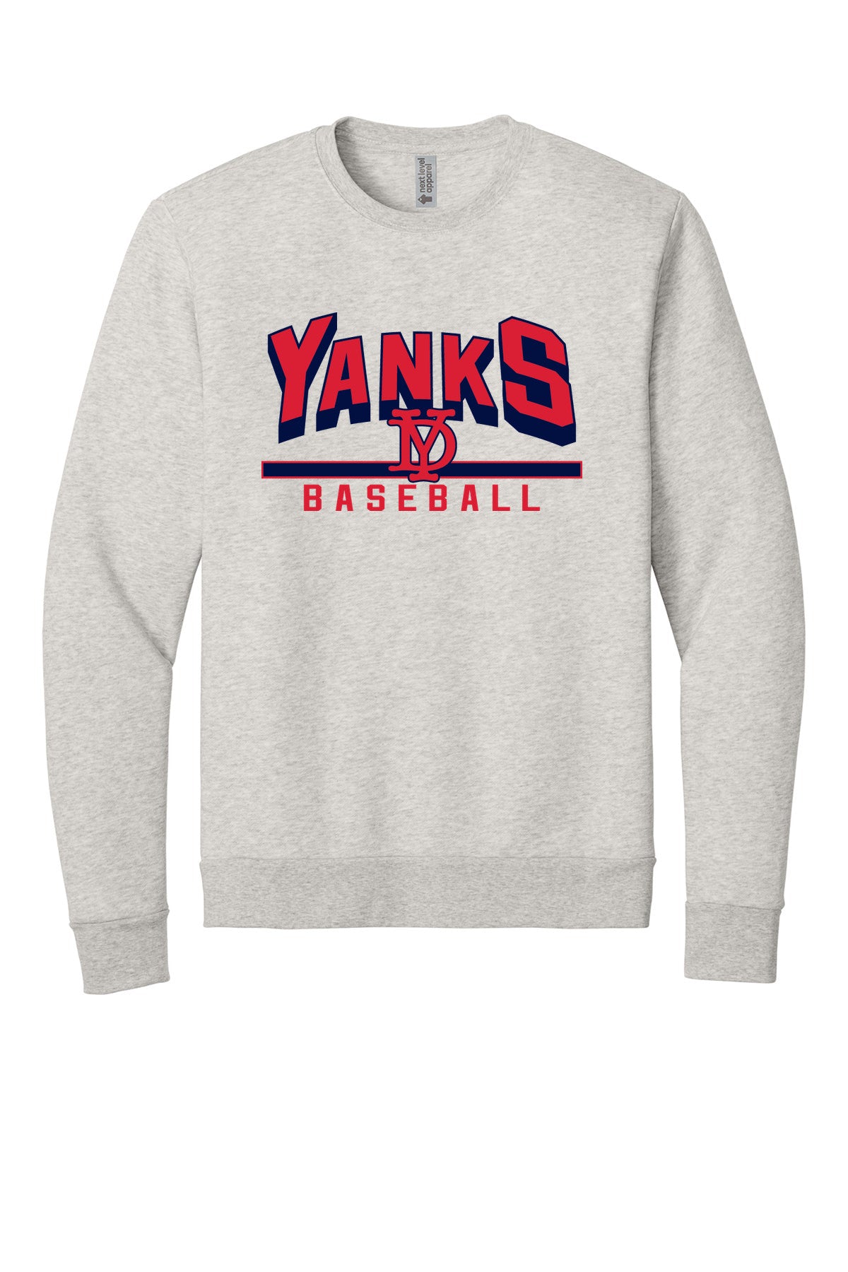 Next Level Adult Malibu Crewneck Sweatshirt