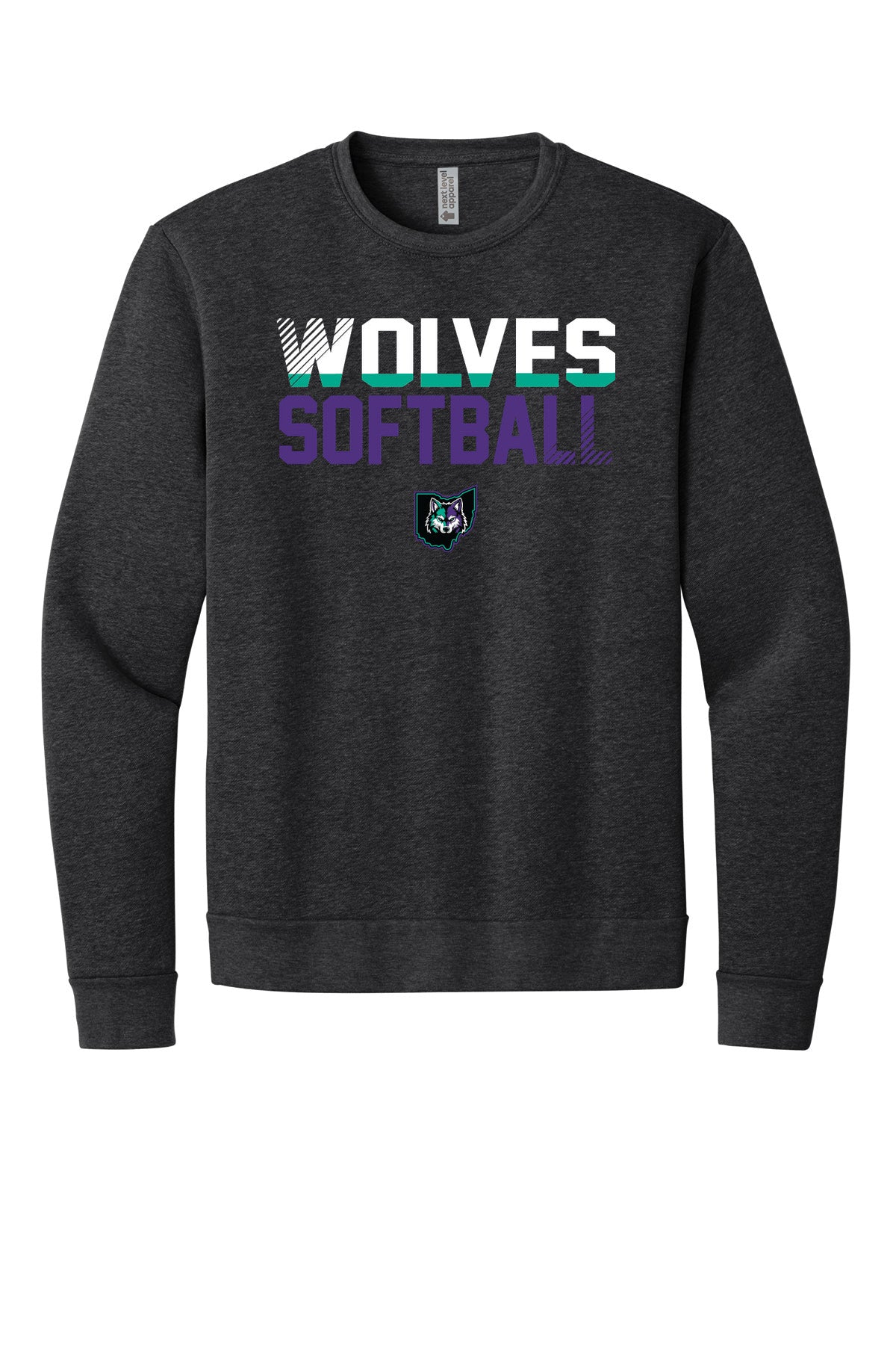 Next Level Adult Malibu Crewneck Sweatshirt