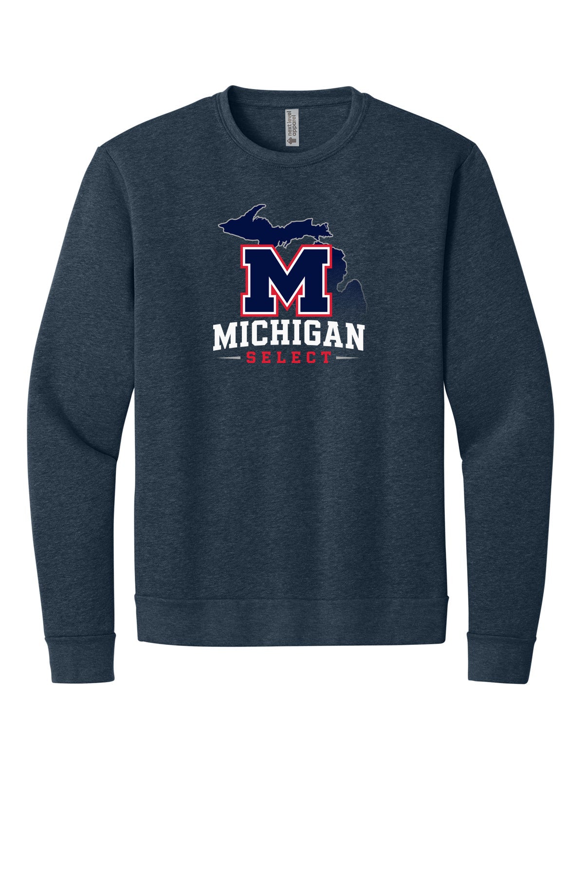 Next Level Adult Malibu Crewneck Sweatshirt