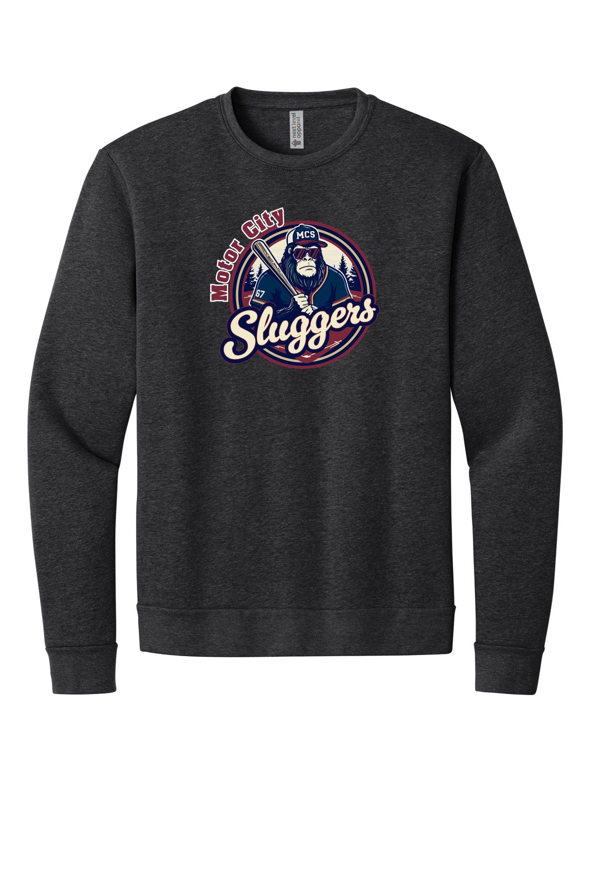 Next Level Adult Malibu Crewneck Sweatshirt