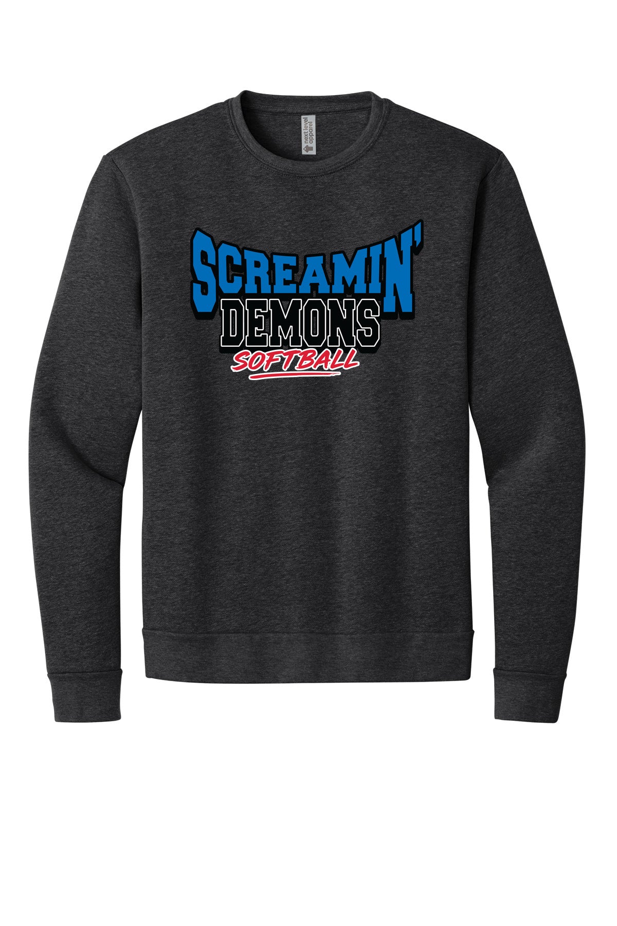 Next Level Adult Malibu Crewneck Sweatshirt