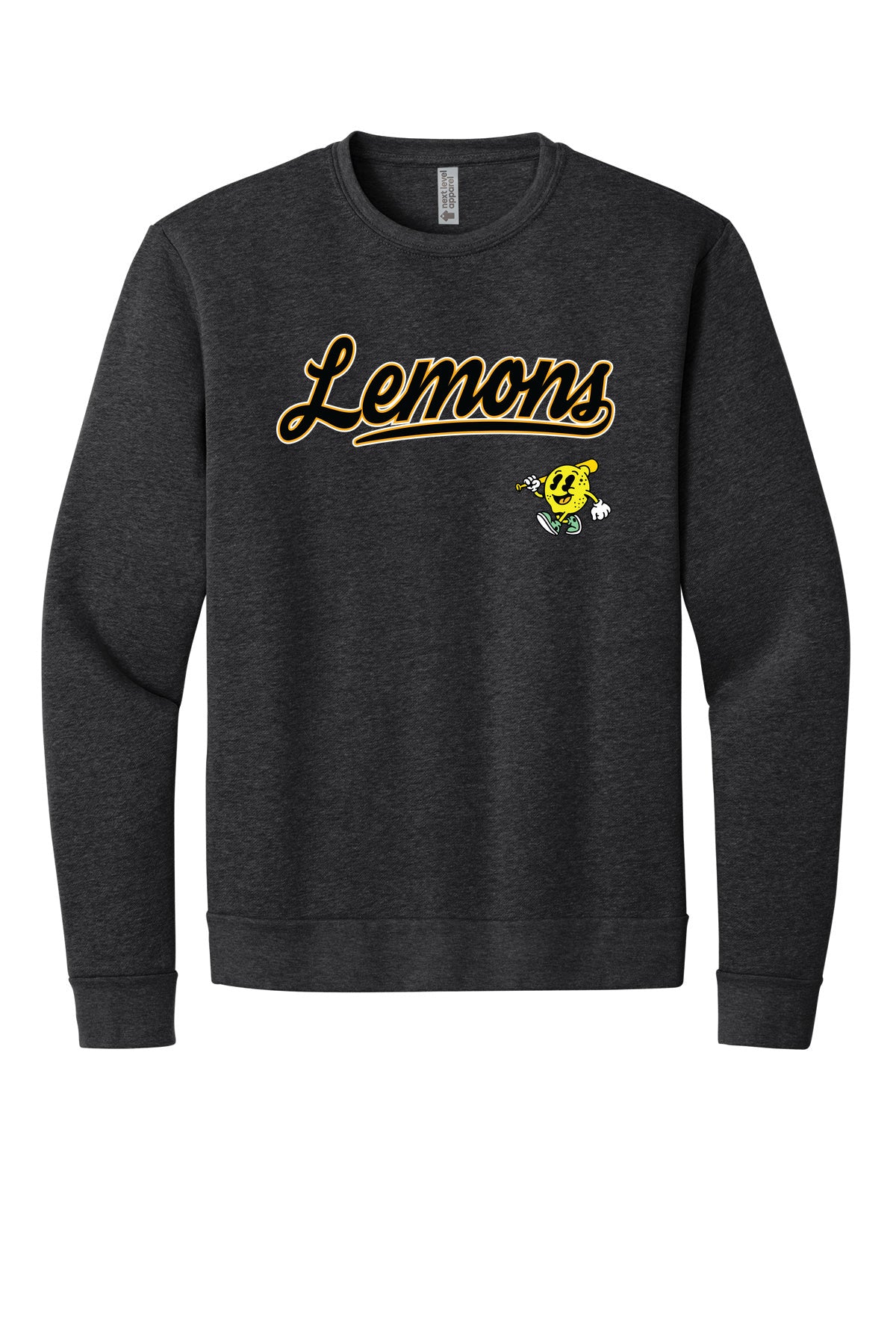 Next Level Adult Malibu Crewneck Sweatshirt
