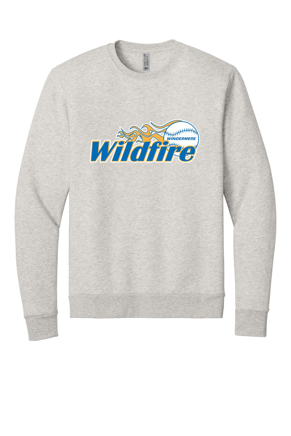 Next Level Adult Malibu Crewneck Sweatshirt