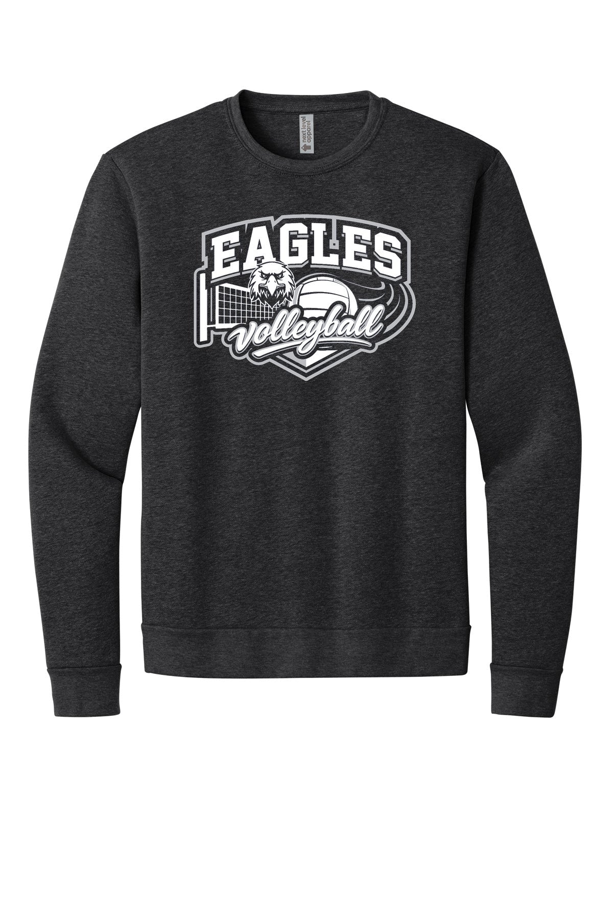 Next Level Adult Malibu Crewneck Sweatshirt