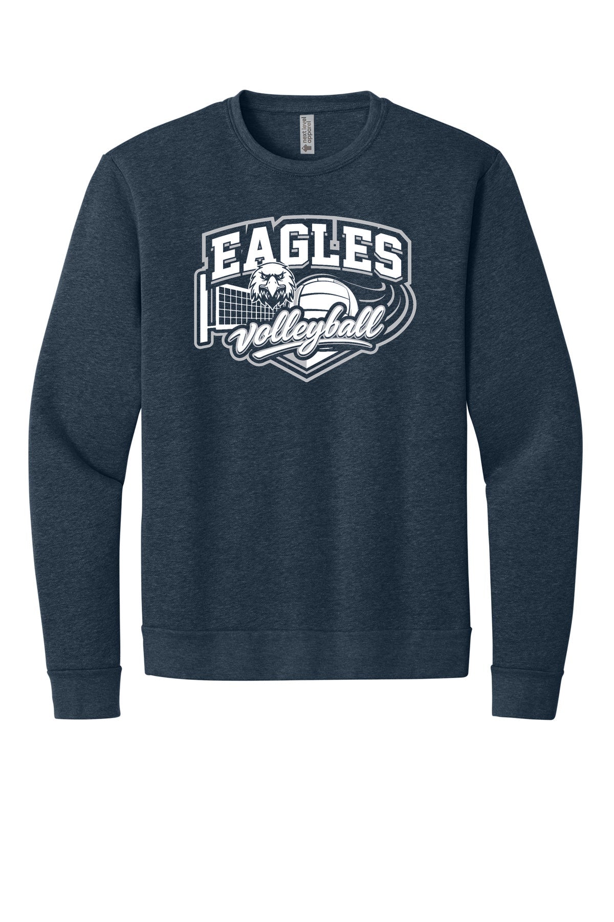 Next Level Adult Malibu Crewneck Sweatshirt