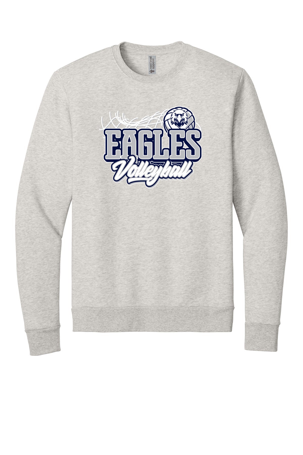 Next Level Adult Malibu Crewneck Sweatshirt