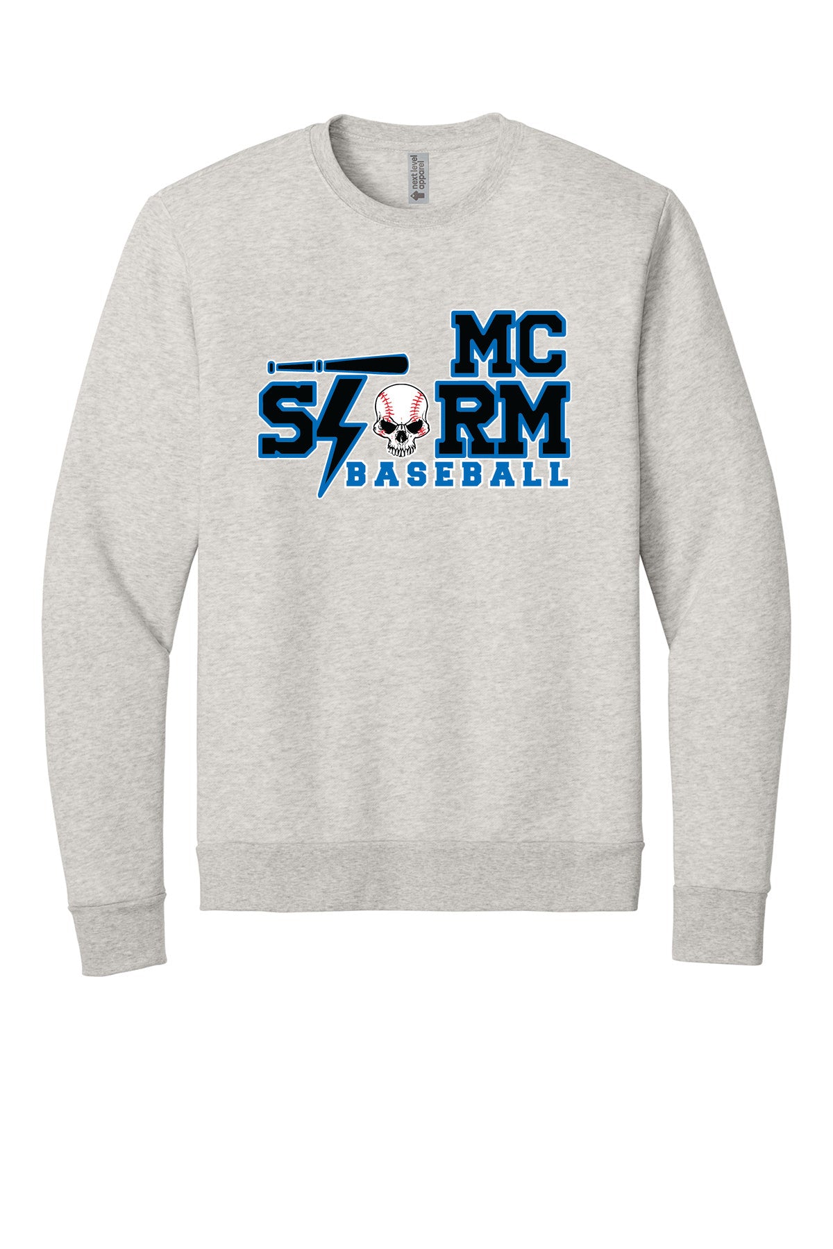 Next Level Adult Malibu Crewneck Sweatshirt