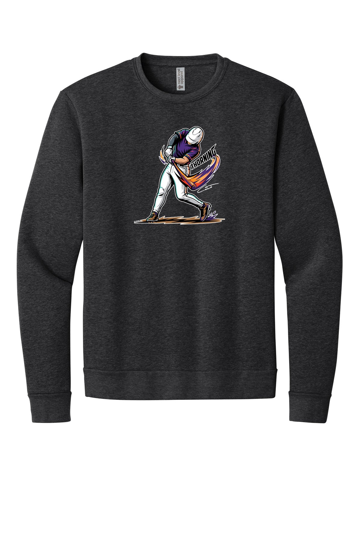 Next Level Adult Malibu Crewneck Sweatshirt