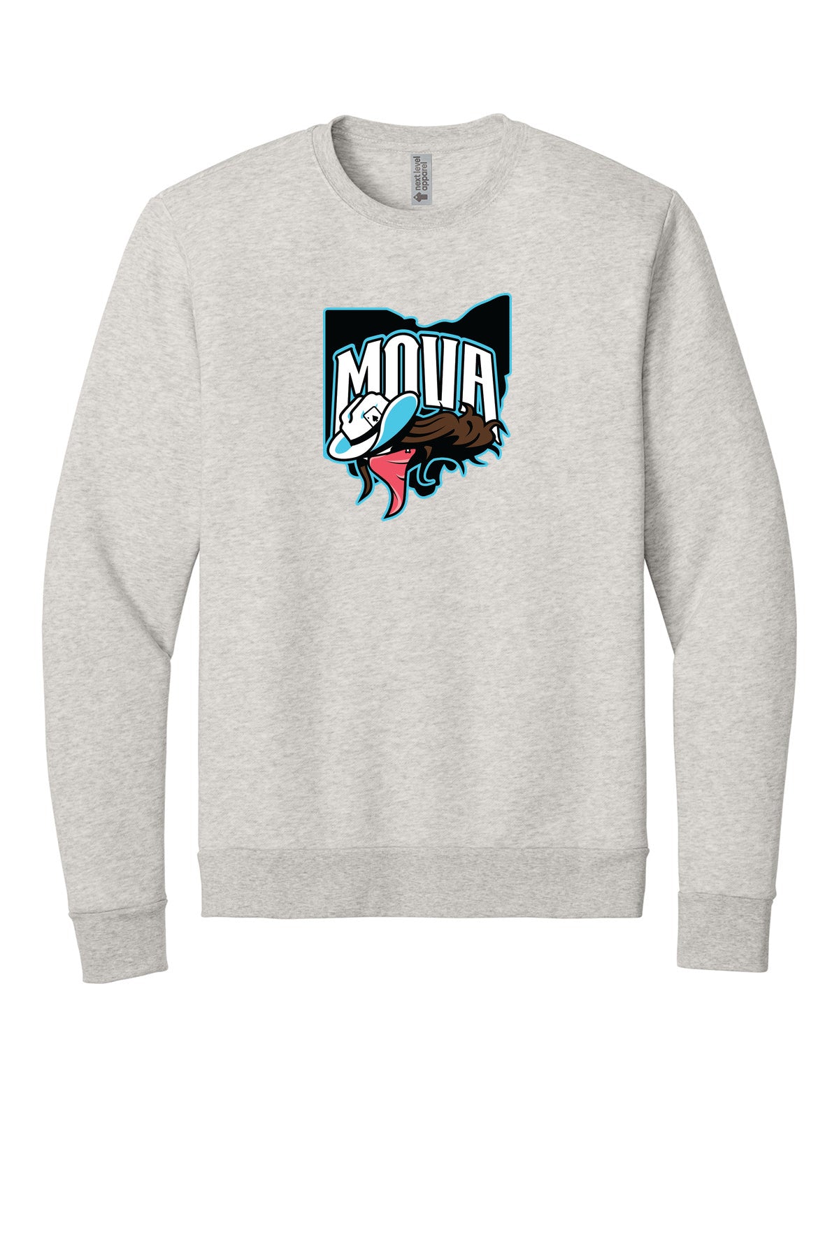 Next Level Adult Malibu Crewneck Sweatshirt