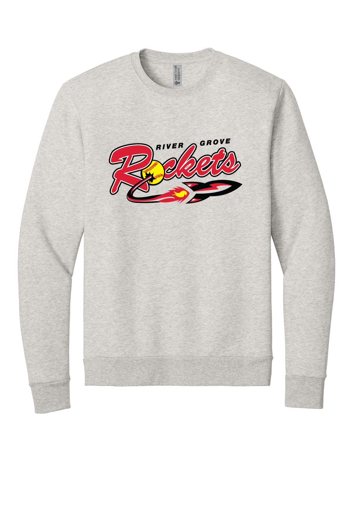 Next Level Adult Malibu Crewneck Sweatshirt