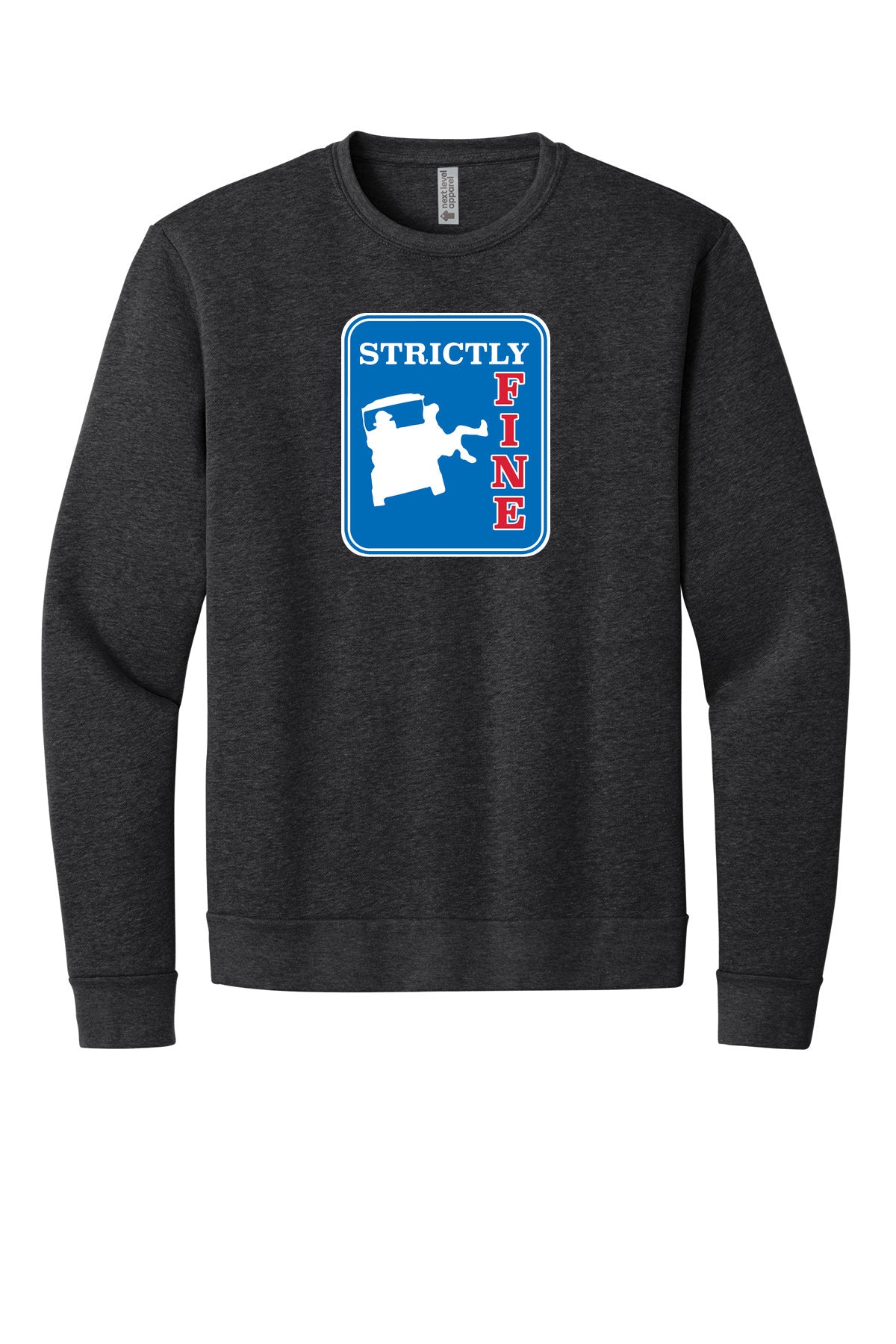 Next Level Adult Malibu Crewneck Sweatshirt