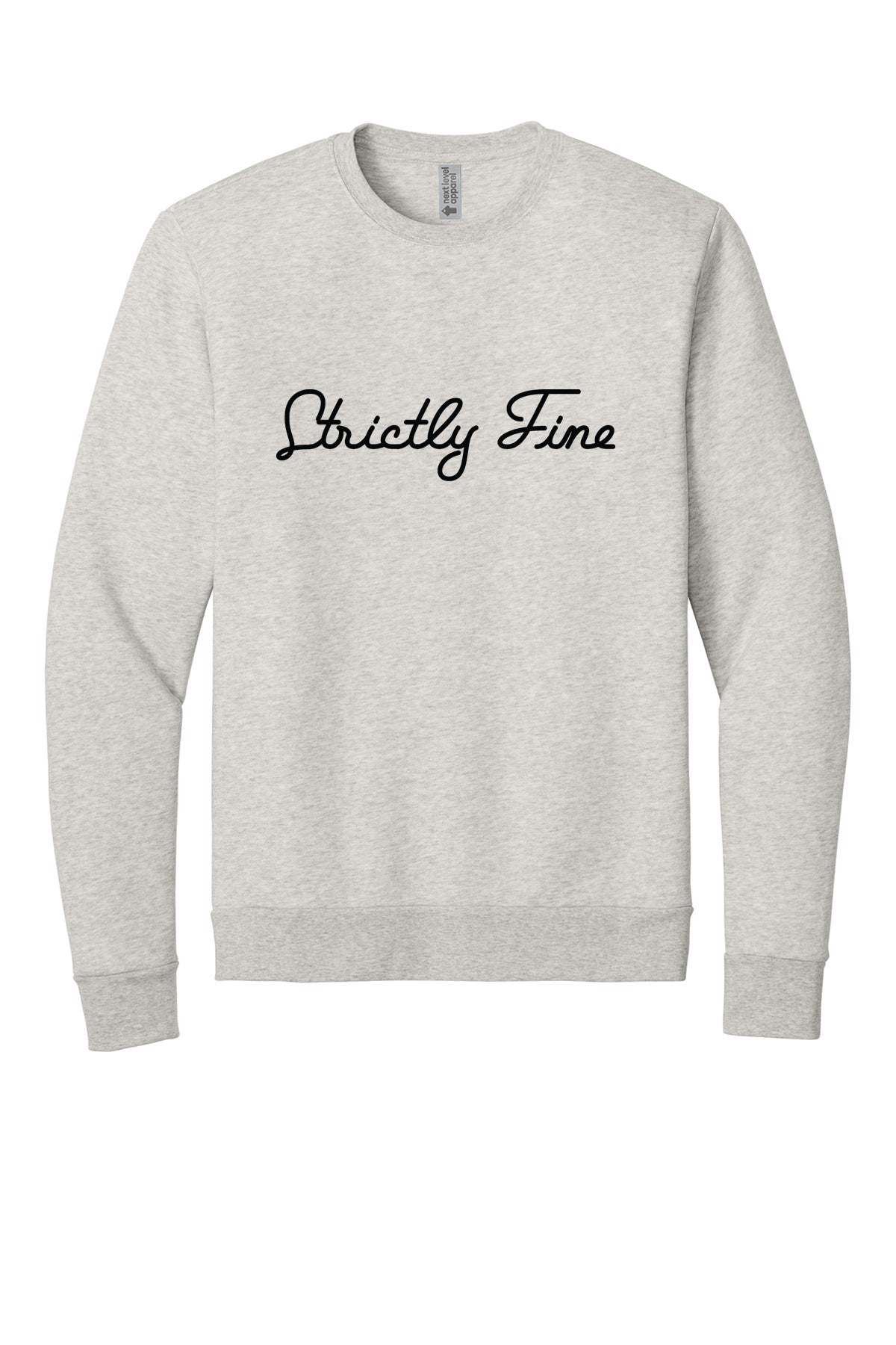 Next Level Adult Malibu Crewneck Sweatshirt