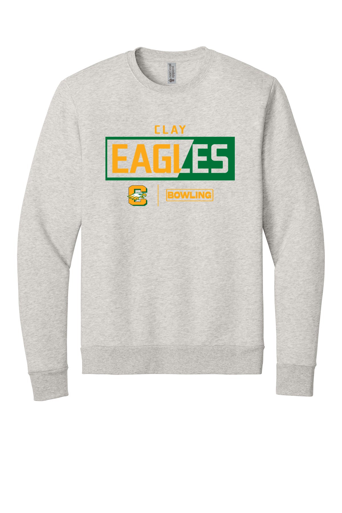 Next Level Adult Malibu Crewneck Sweatshirt